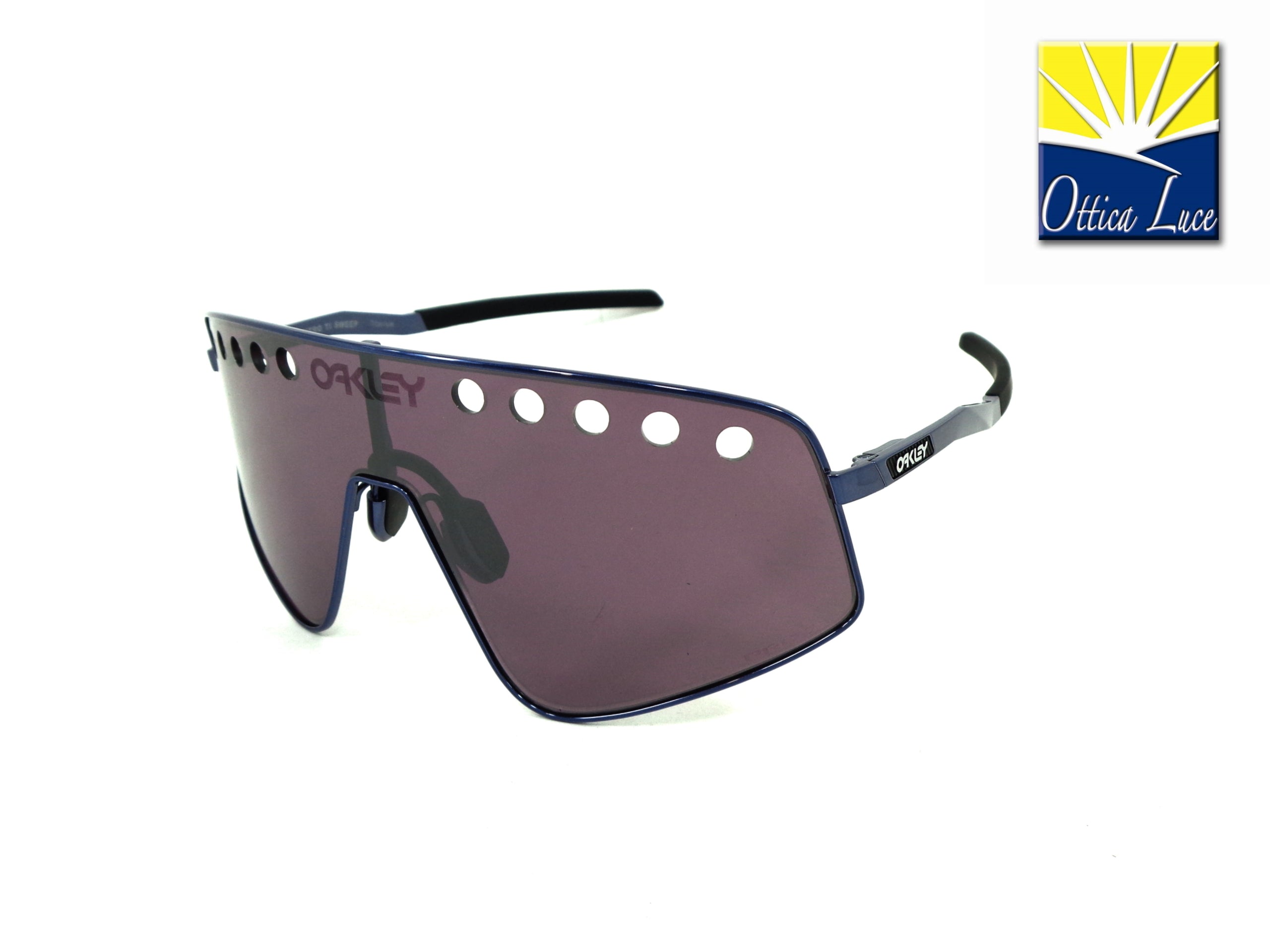 OAKLEY - Sutro Ti Sweep 6025 04 Titanio Cycling Sport Racing Prizm Road Black 602504