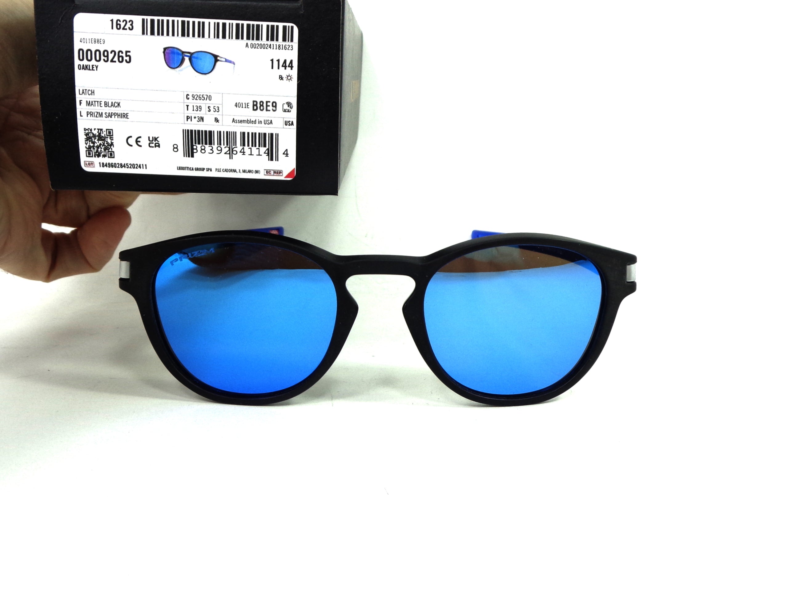 OAKLEY - Latch 9265 70 Cycling Sport Racing Prizm Sapphire 926570