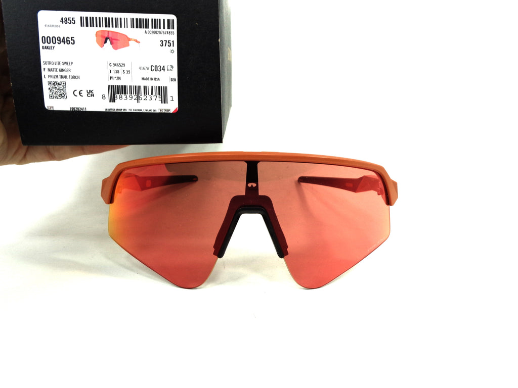 OAKLEY - Sutro Lite Sweep 9465 29  Cycling Sport Racing Prizm Trail Torch 946529