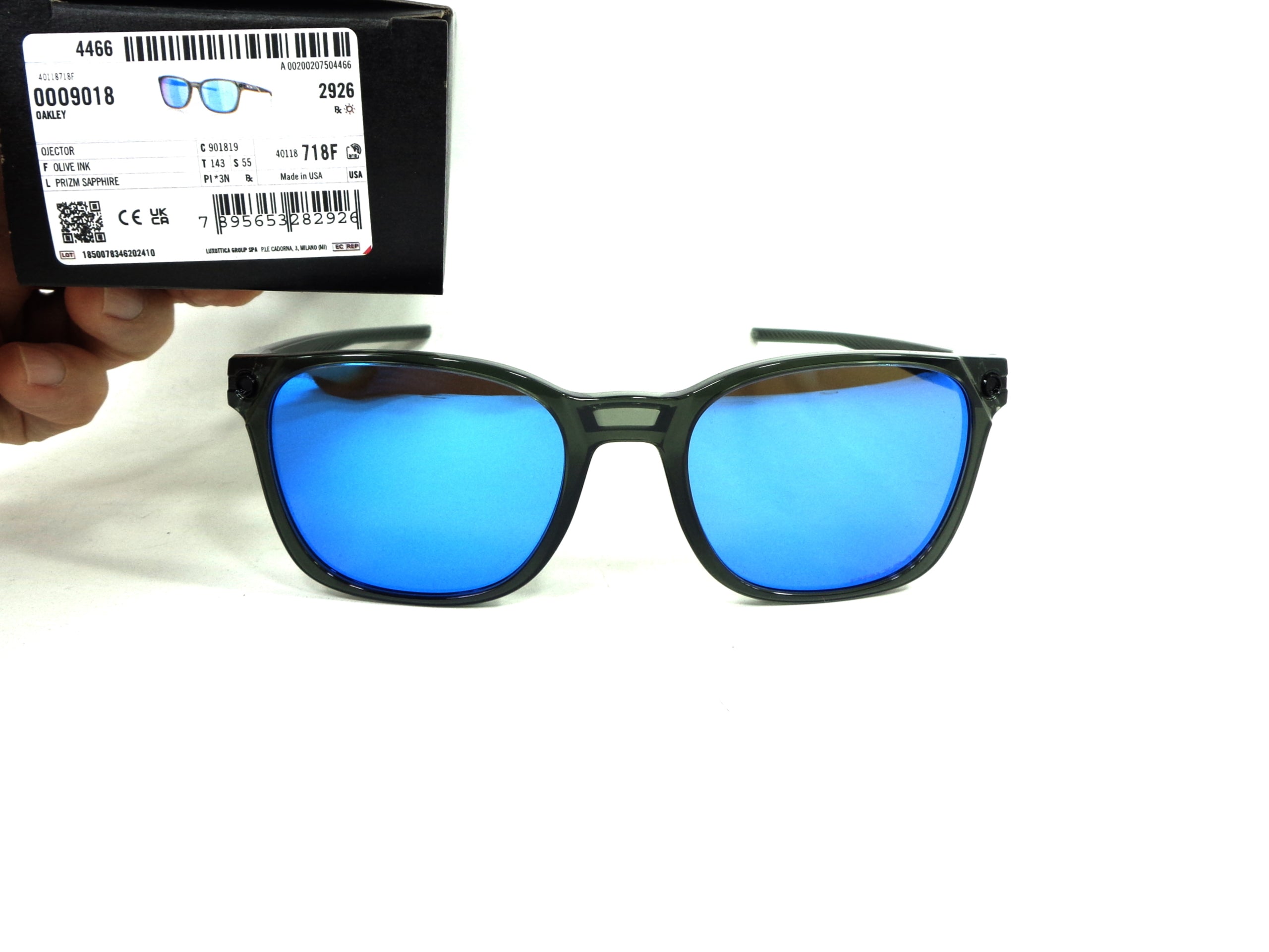 OAKLEY - Ojector 9018 19 Cycling Sport Racing Prizm Sapphire 901819