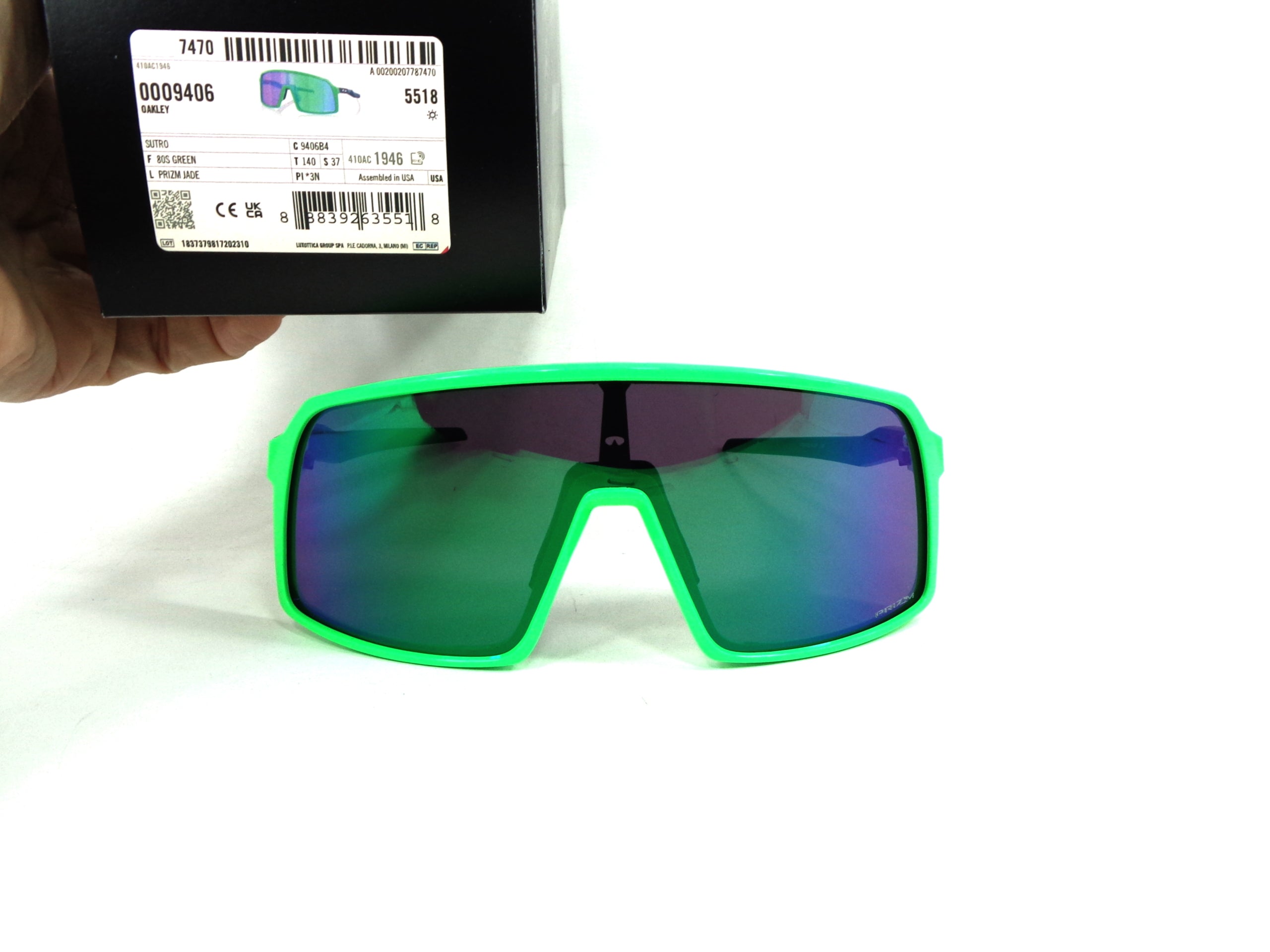 OAKLEY - Sutro 9406 B4  Cycling Sport Racing Prizm Jade 9406B4 SOTTOCOSTO