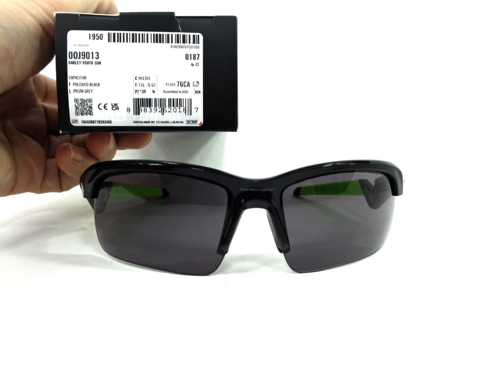 OAKLEY - Capacitor  9013 01  Prizm Grey Cycling Sport Racing OJ 901301 Youth Junior