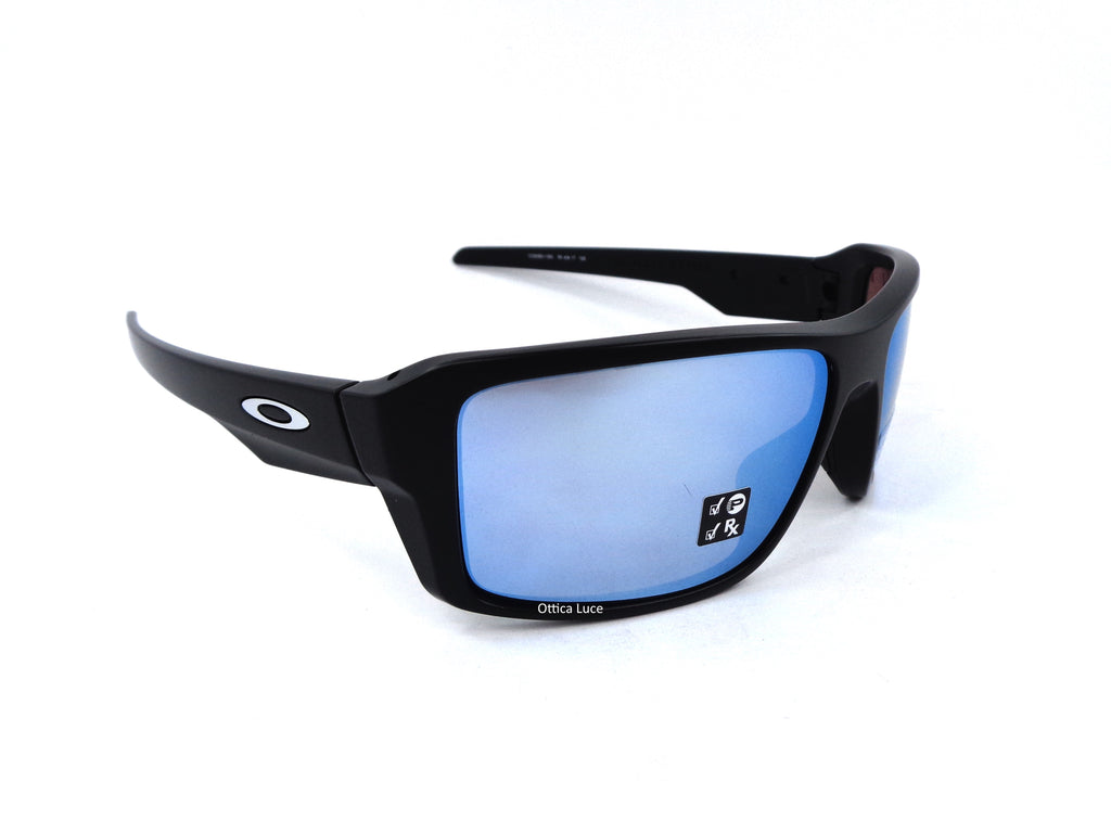 OAKLEY - Double Edge 9380 13 Sport Racing Prizm Deep Water Polarizzato 938013 Pesca