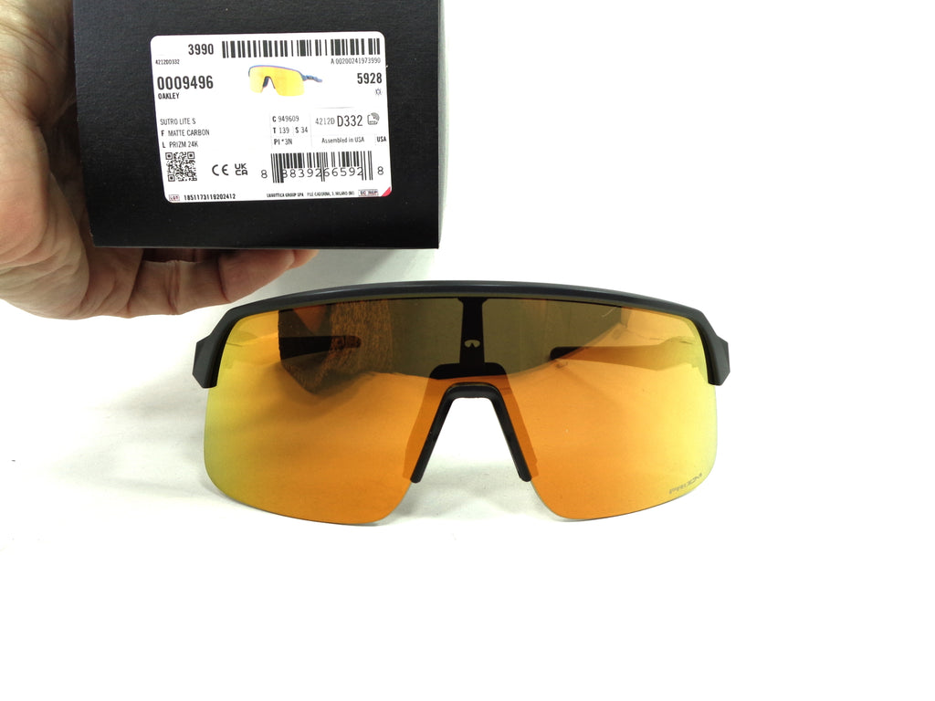 OAKLEY Sutro Lite S Calibro Piccolo 9496 09  Prizm 24K Sport Racing Cycling 949609