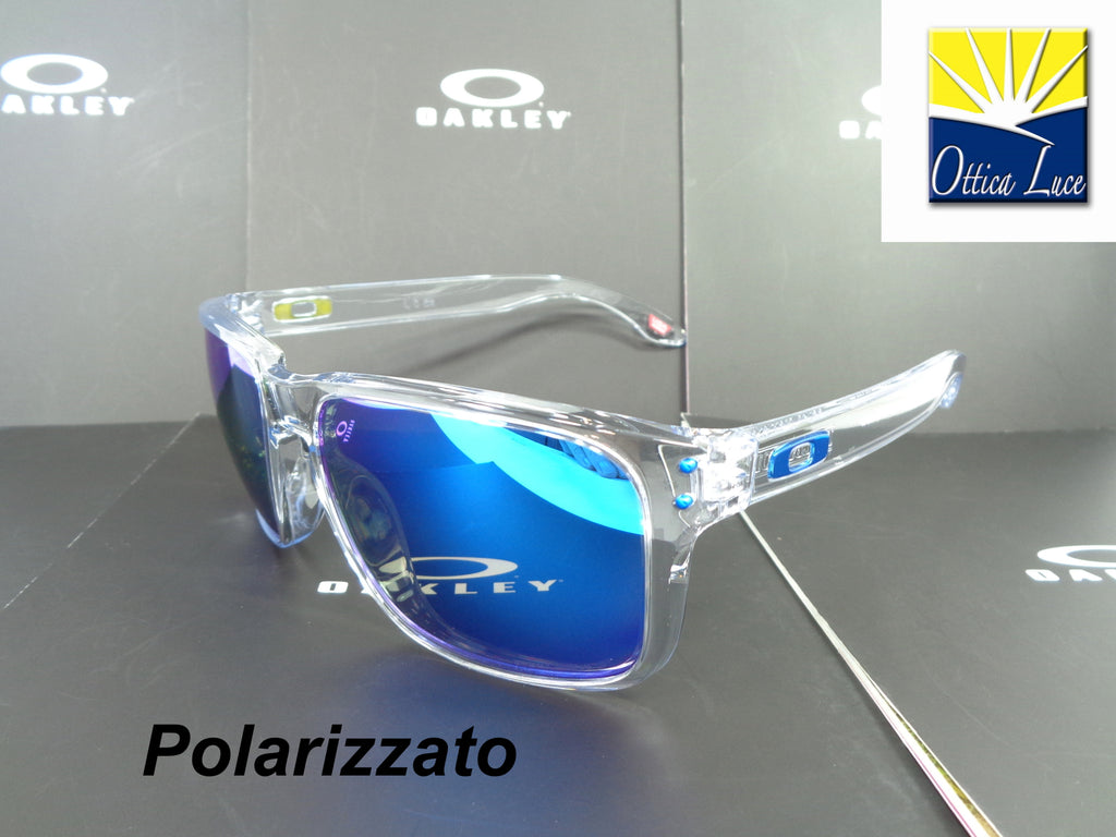 OAKLEY - Holbrook XXL 9487 07 Cycling Sport Racing Prizm Sapphire Polarizzato 948707