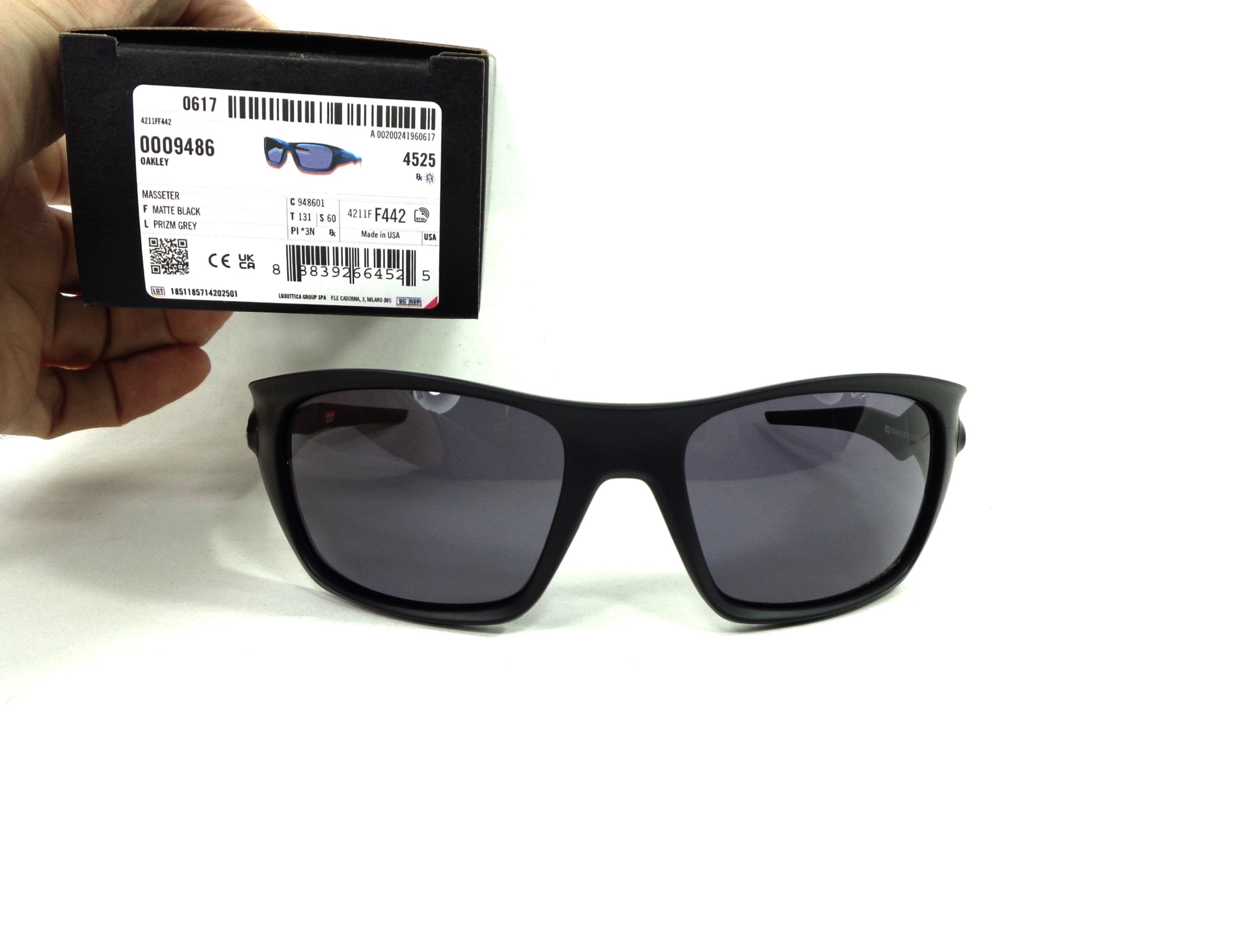 OAKLEY - Masseter 9486 01 Cycling Sport Racing Prizm Grey 948601