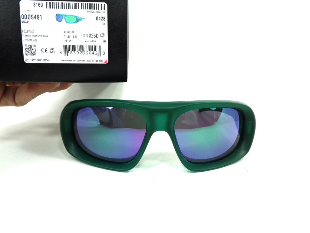 OAKLEY - BELLEVILLE  9491 04  Cycling Sport Racing  Prizm Jade 949104