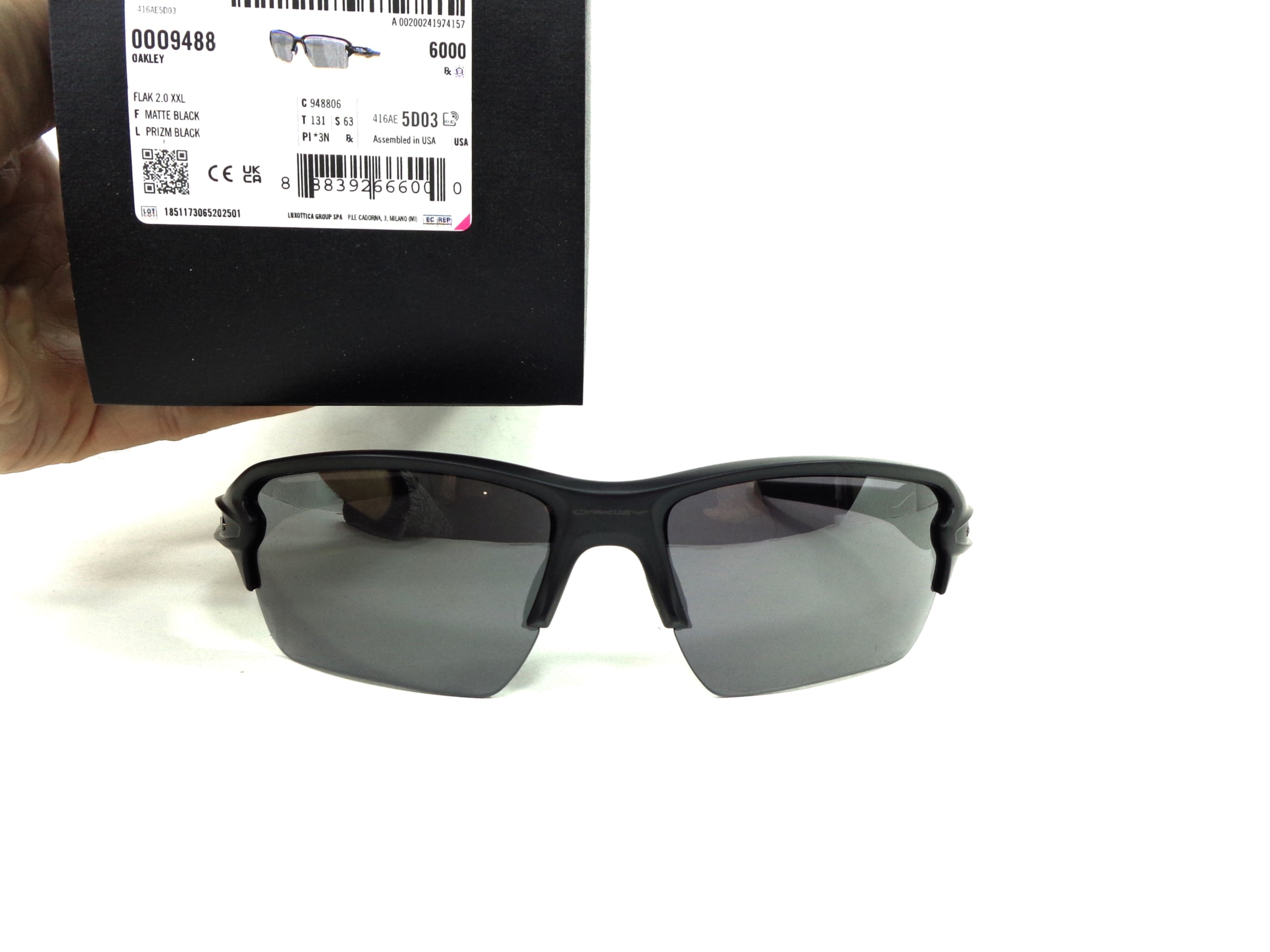 OAKLEY - Flak 2.0 XXL 9488 06  Cycling Sport Racing Prizm Black 948806
