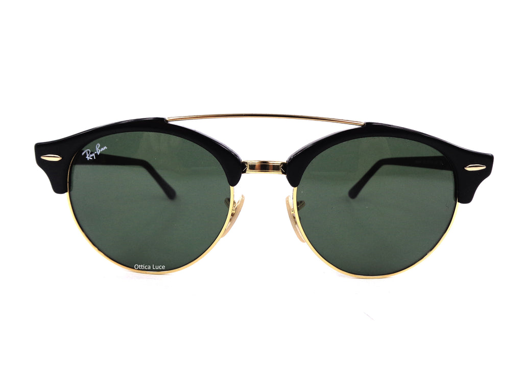 RAY BAN - Clubround Double Bridge 4346 901 990/7O 9907o