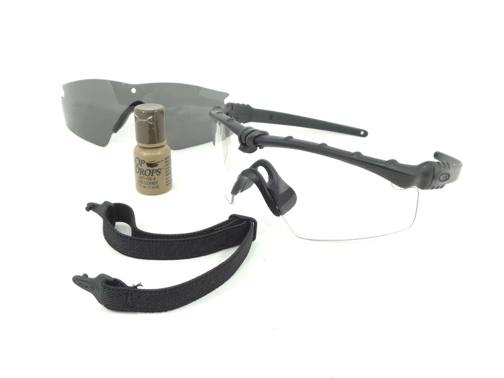 OAKLEY -Si Ballistic M Frame 3.0 9146 37 Clear Grey Shooting 914637 Softair Military