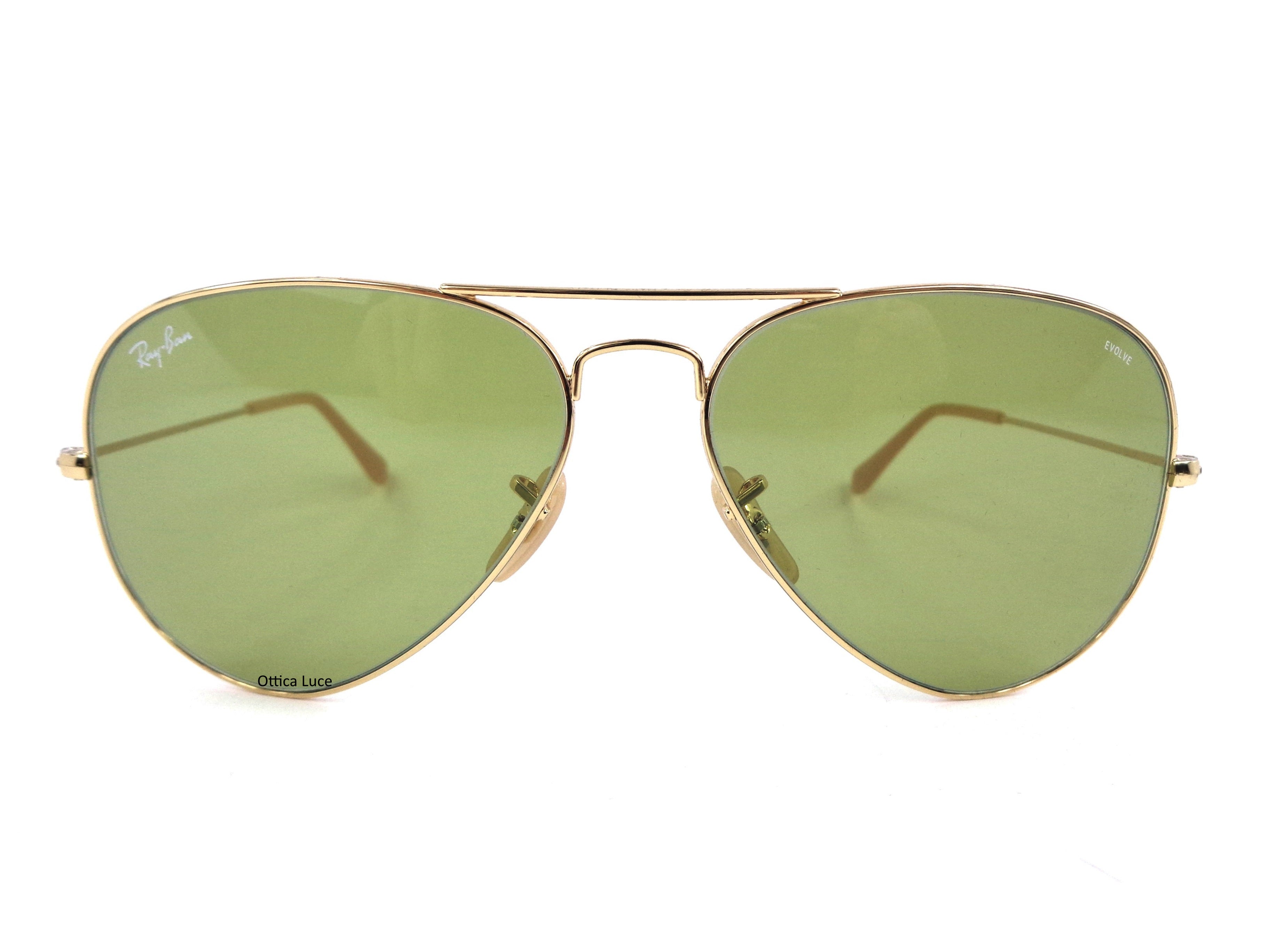 RAY BAN - Aviator Evolve Large Metal 3025 9064/4C Verde Fotocromatico