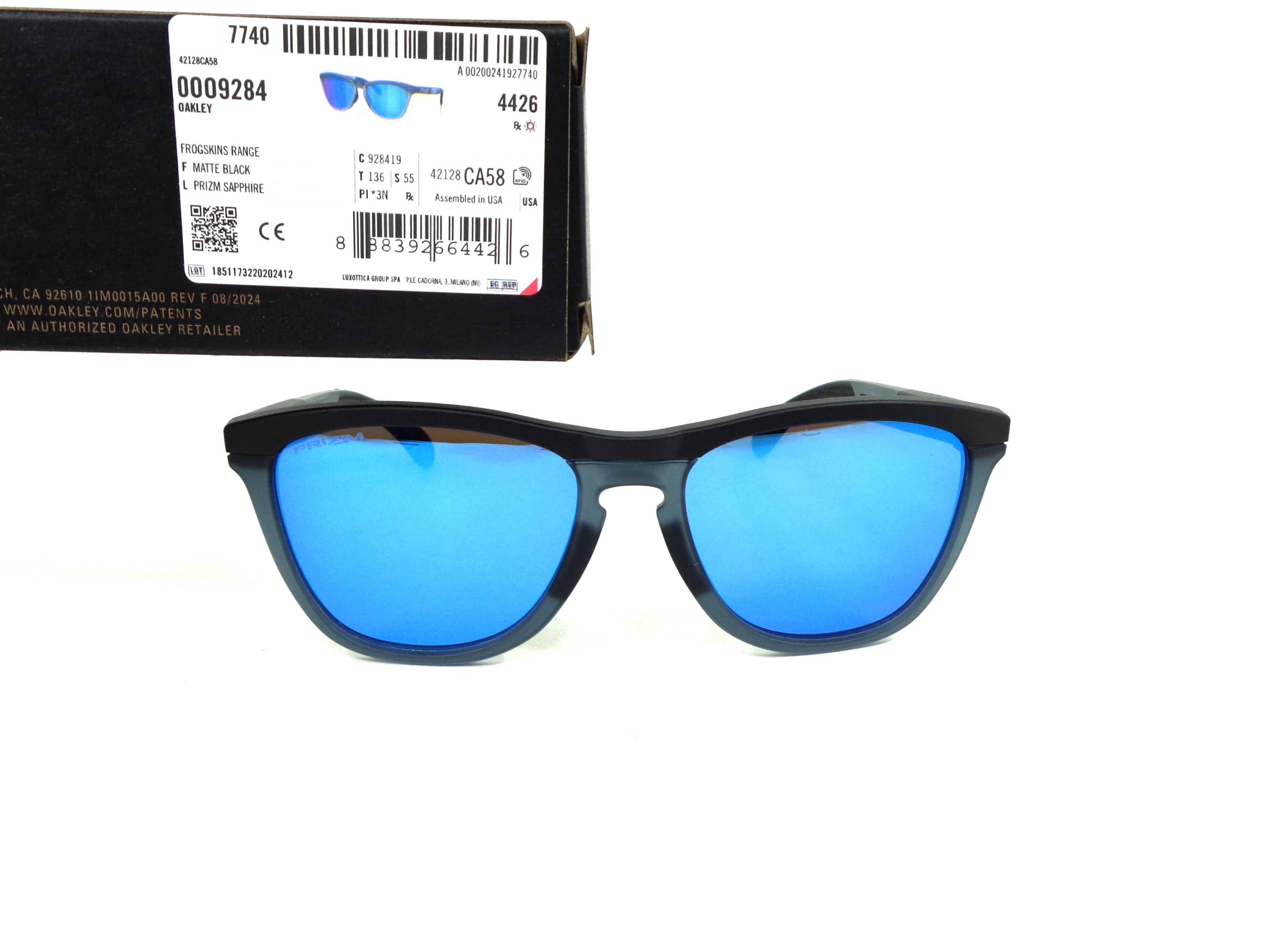 OAKLEY - Frogskins Range 9284 19  Cycling Sport Racing Prizm Sapphire 928419