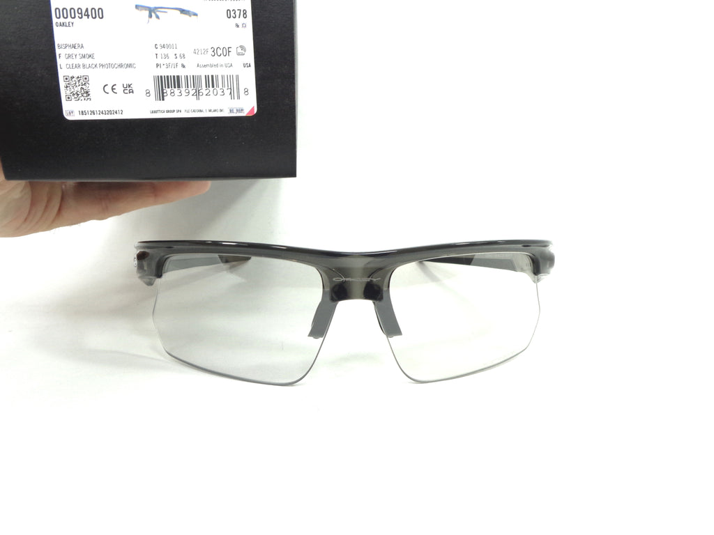 OAKLEY - Bisphaera 9400 11  Cycling Sport Racing Prizm Clear Black Fotocromatico 940011