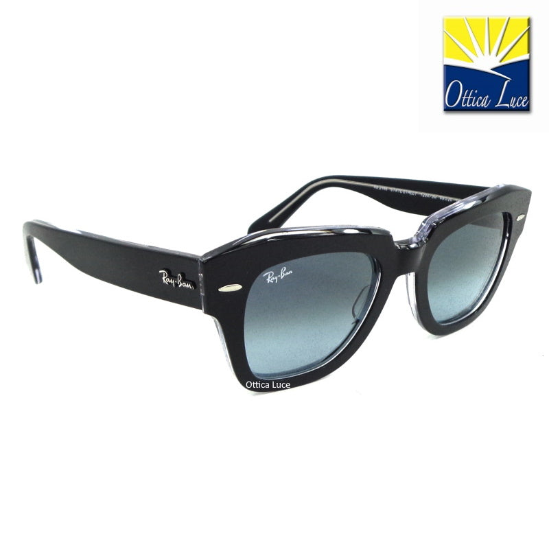 RAY BAN - State Street 2186 1294 3M Blue Gradient Grey 12943M