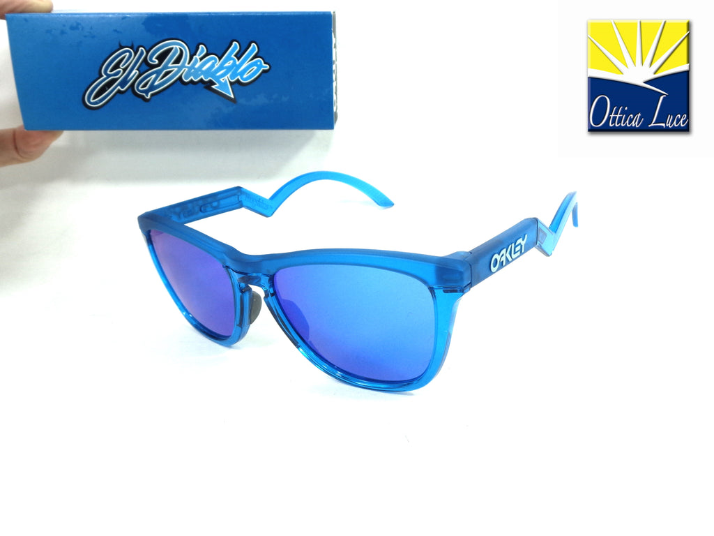 OAKLEY - Frogskins Hybrid 9289 09 Serie Speciale Fabio Quartararo Cycling Sport Racing Prizm Sapphire 928909