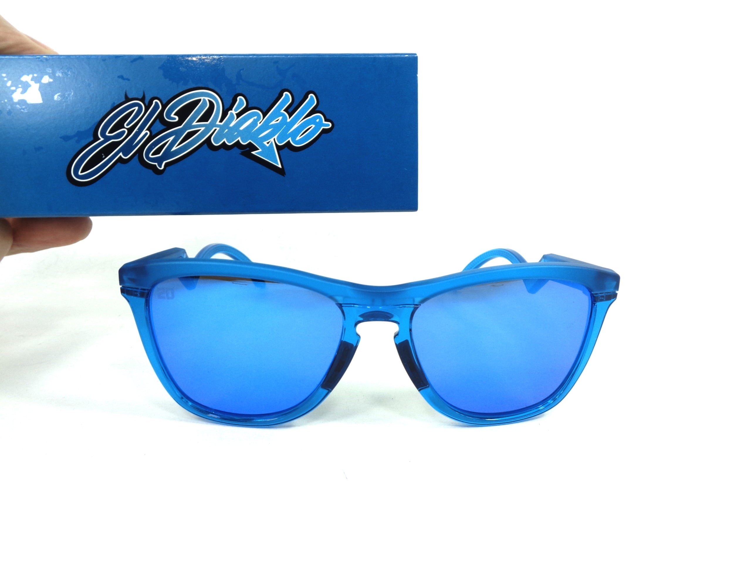 OAKLEY - Frogskins Hybrid 9289 09 Serie Speciale Fabio Quartararo Cycling Sport Racing Prizm Sapphire 928909