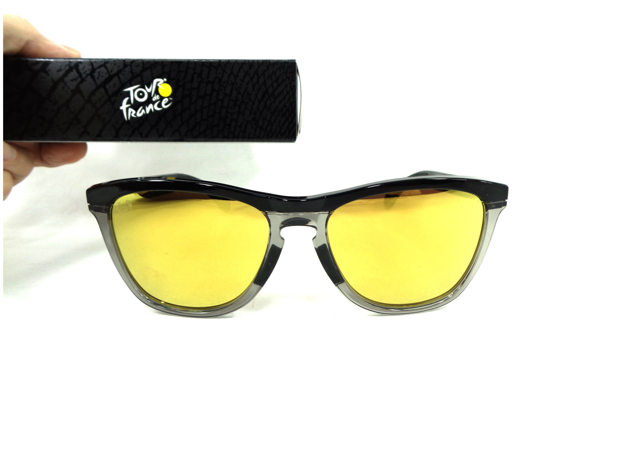 OAKLEY - Frogskins Range 9284 18 Serie Speciale Tour De France  Cycling Sport Racing Prizm 24K Polarizzato 928418