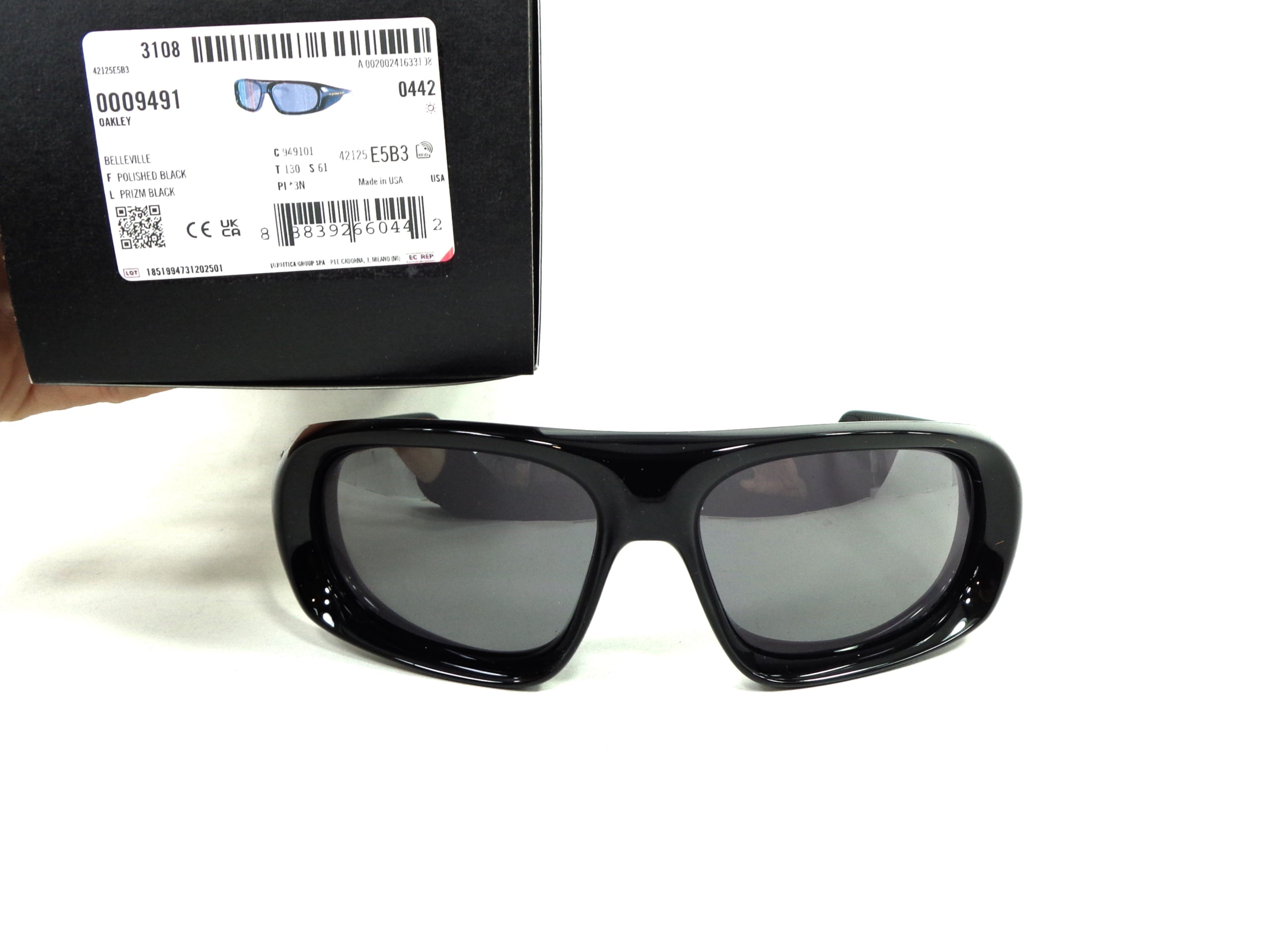 OAKLEY - BELLEVILLE  9491 01  Cycling Sport Racing  Prizm Black 949101