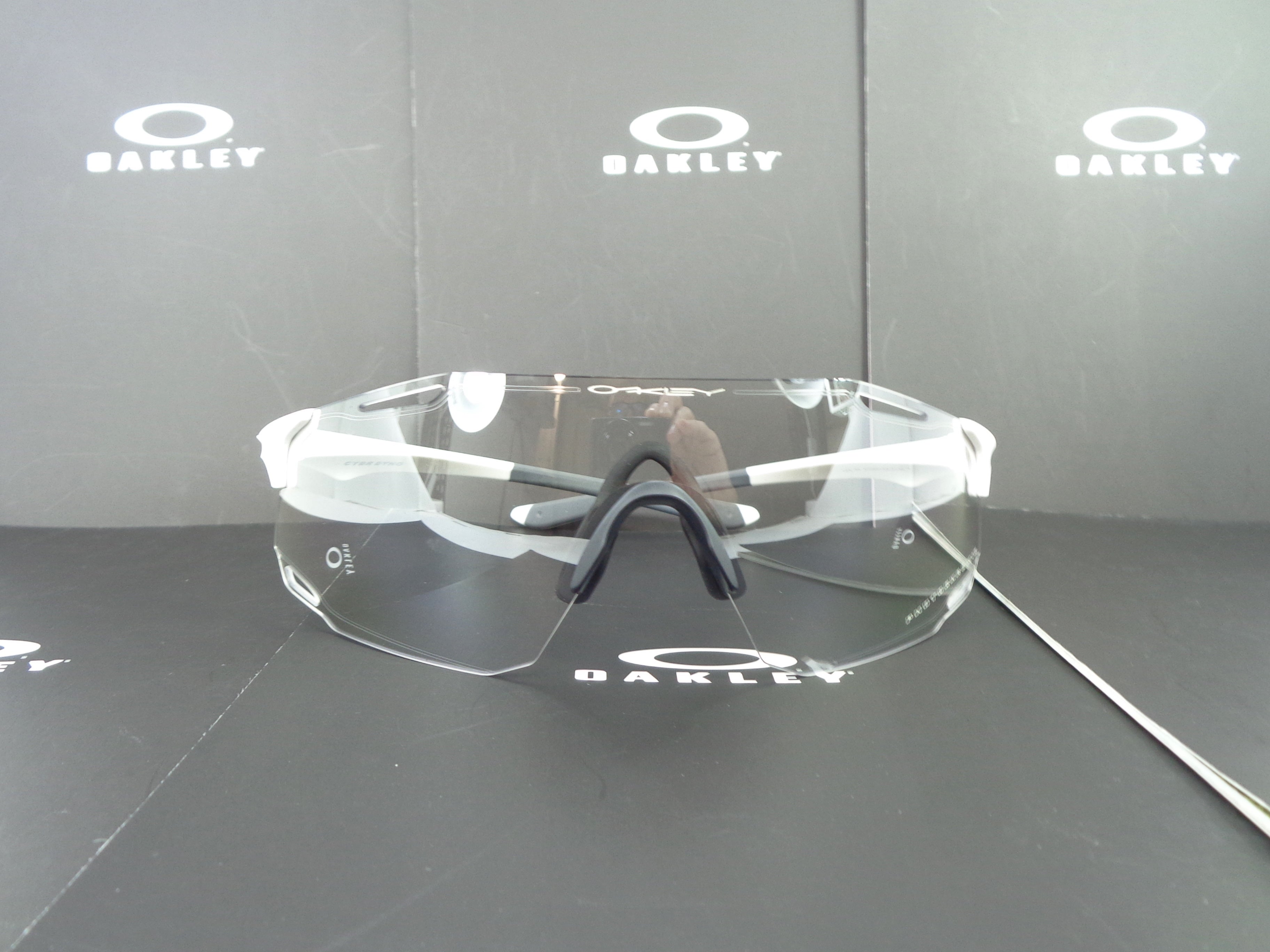 OAKLEY - Cybr Dyno  9513D 01  Cycling Sport Racing Driving Prizm Clear Fotocromatico Black 951301