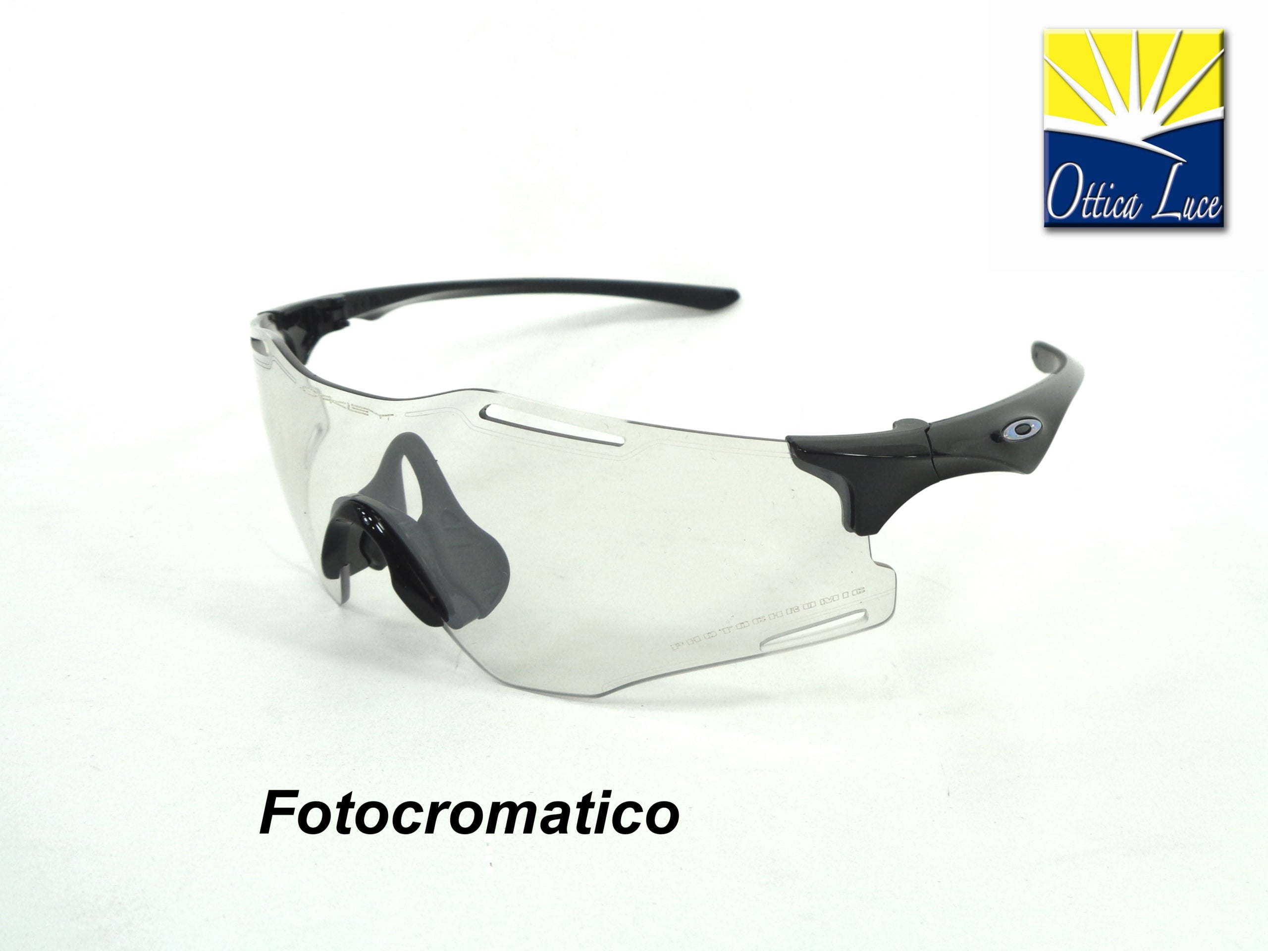 OAKLEY - Cybr Zero  9512D 06 Cycling Sport Racing Driving Prizm Clear Fotocromatico Black 951206
