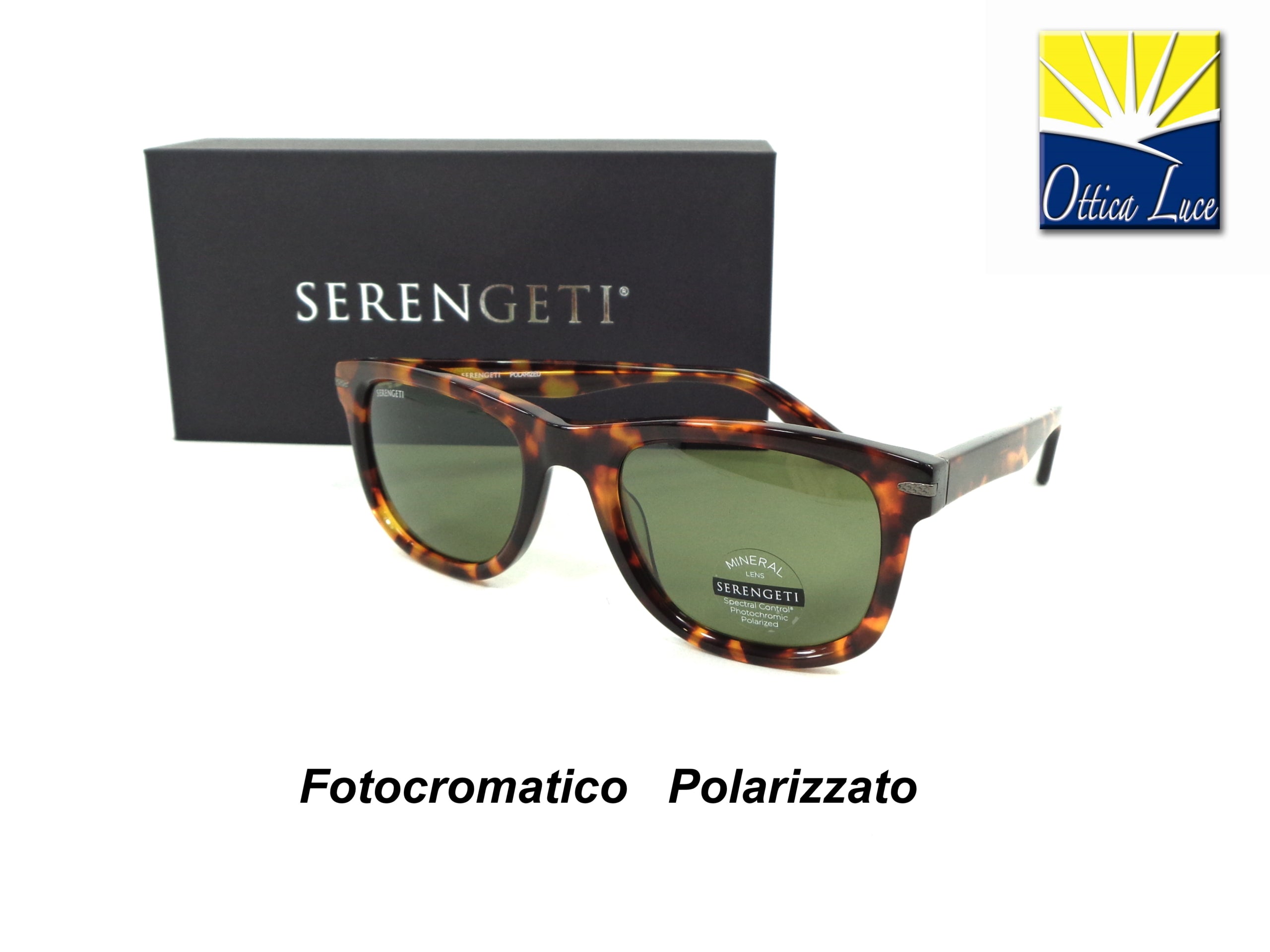 SERENGETI - Danny  SS745002 Polarizzato Fotocromatico Mineral 555NM Pesca Sport 745002