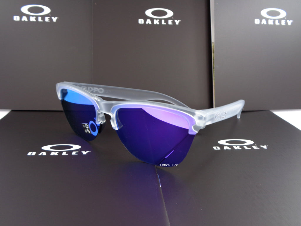 OAKLEY - Frogskins Lite 9374 03 Cycling Sport Racing Violet Iridium 937403