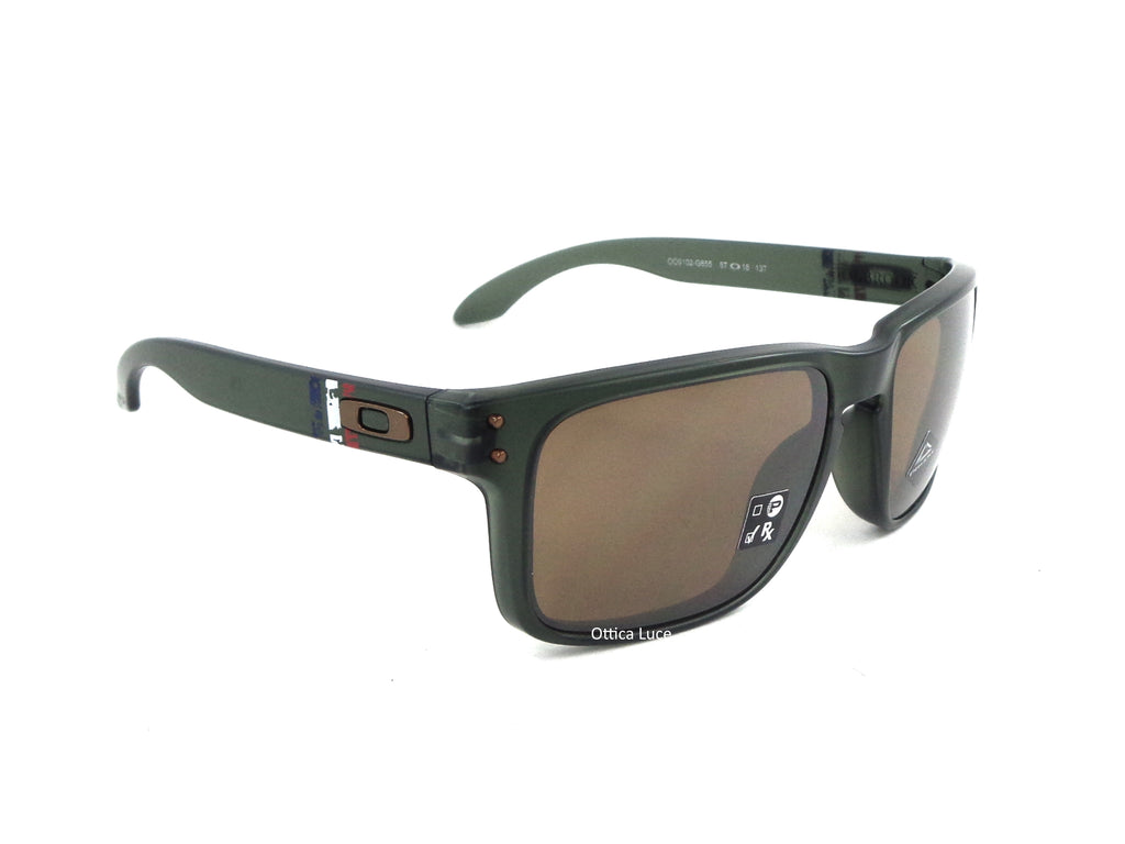 OAKLEY - Holbrook 9102 G6 Cycling Sport Racing Prizm 9102G6 American Heritage