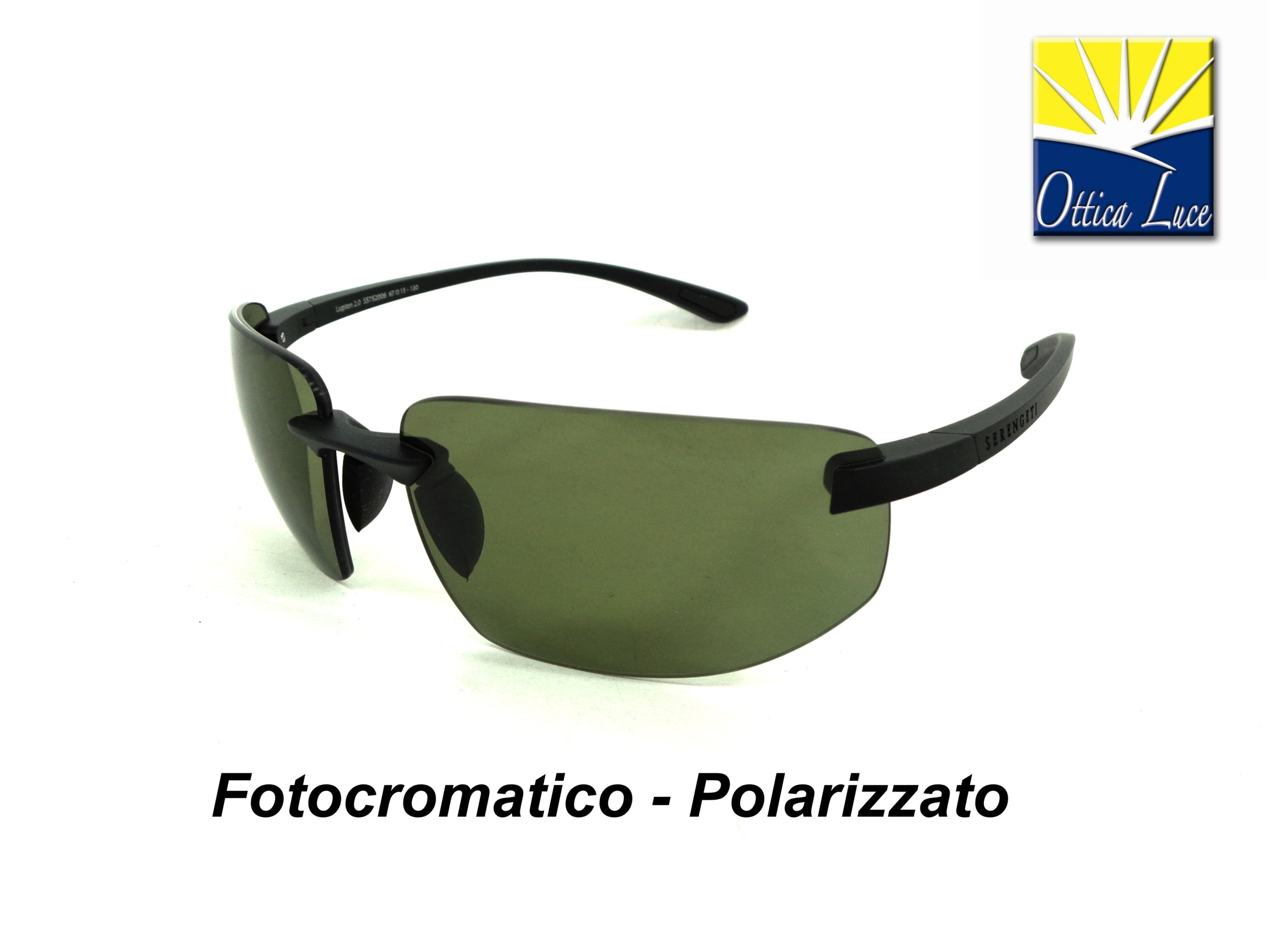 SERENGETI - LUPTON SS752006 Trivex 555 nm Polarizzato Fotocromatico Pesca Sport 752006