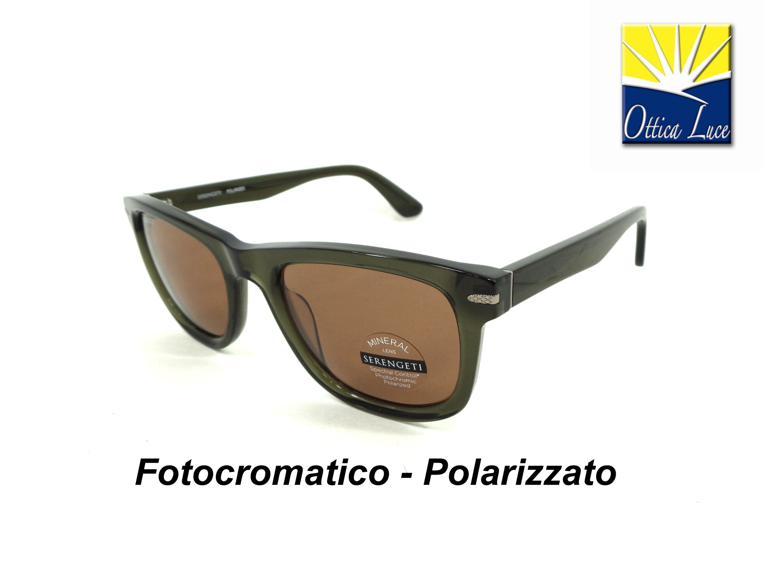 SERENGETI - Danny  SS745004 Polarizzato Fotocromatico Drivers Mineral Lens Guida Pesca Sport 745004