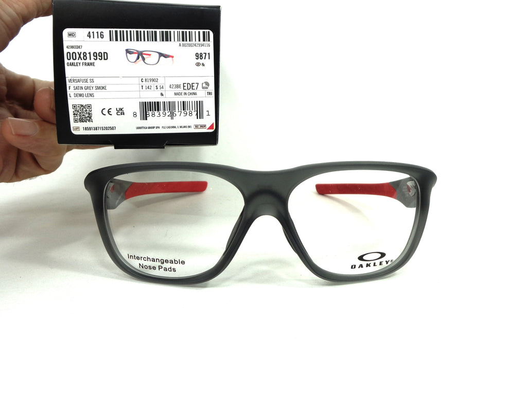 Occhiali da Vista OAKLEY - Oakley Versafuse SS 8199D 02  calibro 54  Doppia Asta 819902