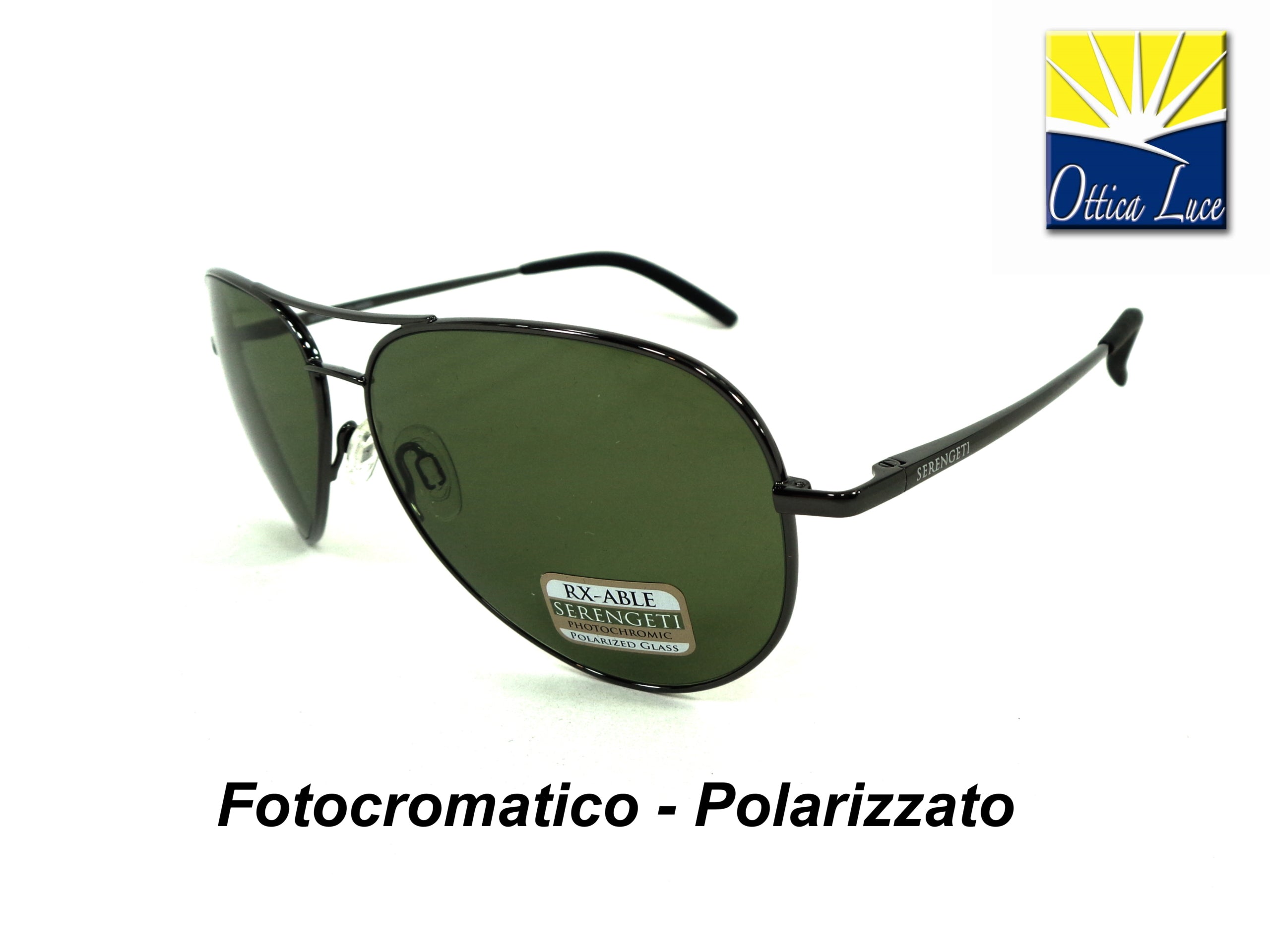 SERENGETI - Carrara 8294  Mineral Lens 555 NM Polarizzato Fotocromatico Guida Pesca Sport