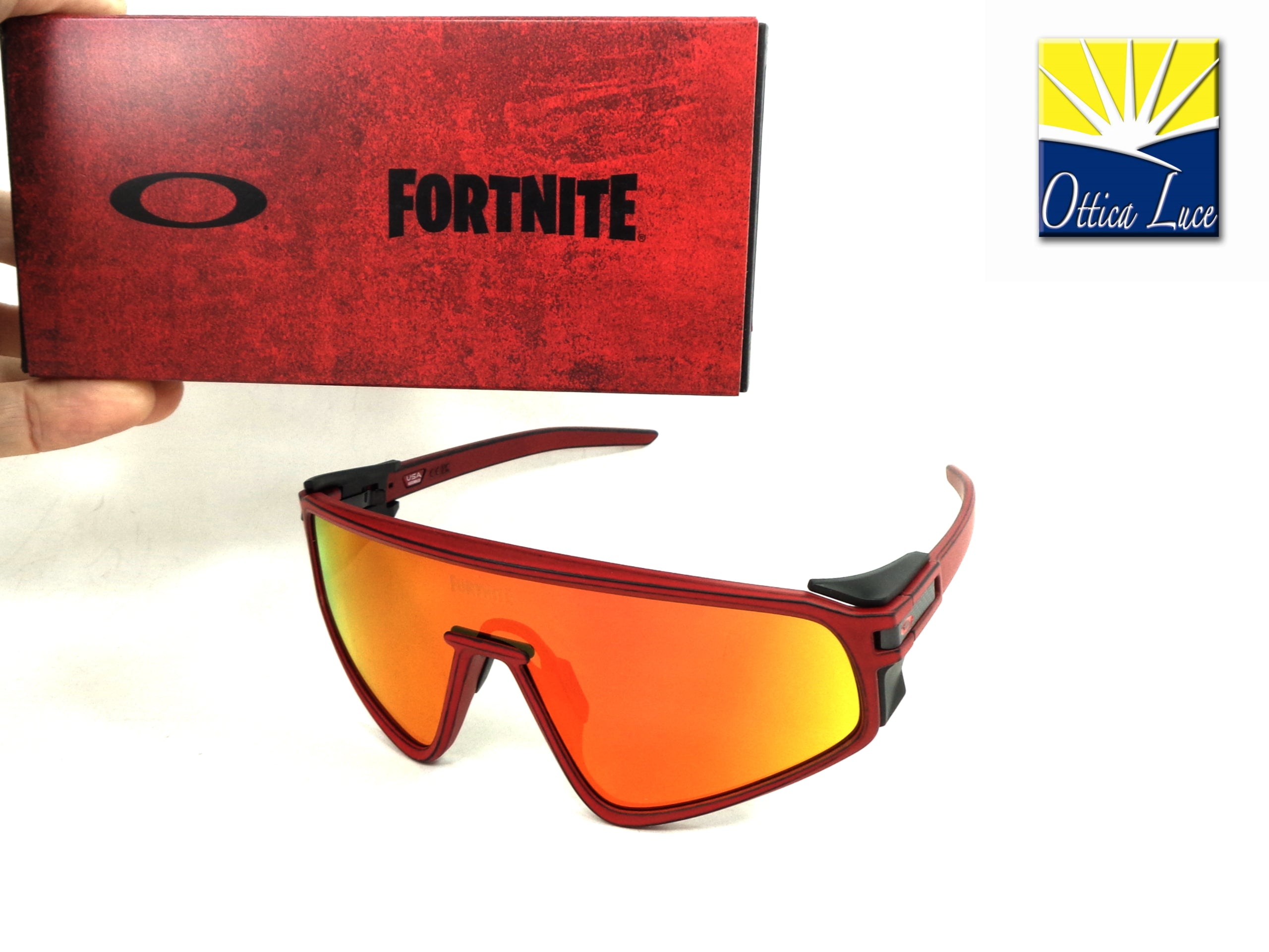 OAKLEY - Latch Panel 9404 23  serie speciale  Fortnite Cycling Sport Racing  Prizm Ruby 940423