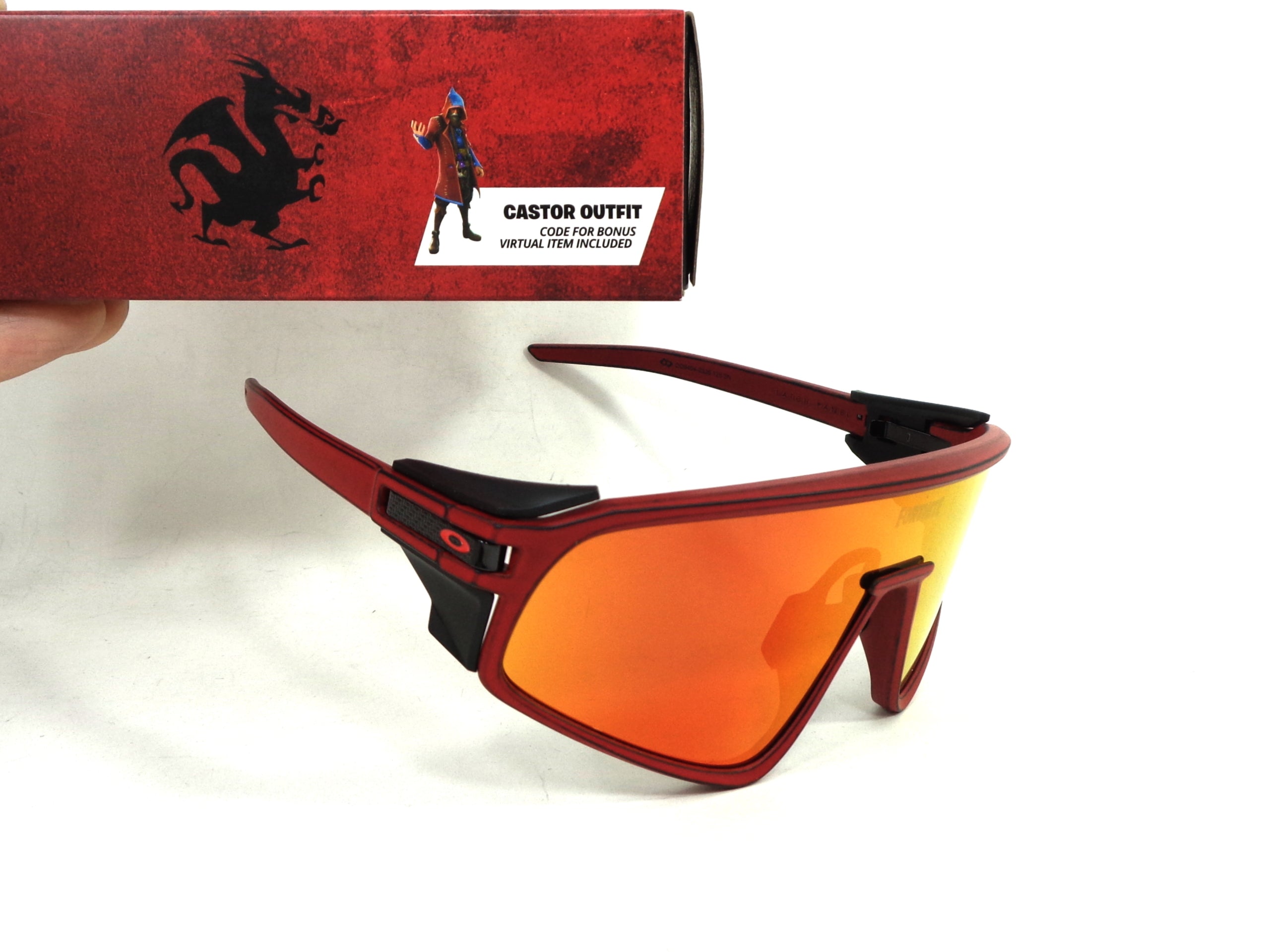 OAKLEY - Latch Panel 9404 23  serie speciale  Fortnite Cycling Sport Racing  Prizm Ruby 940423
