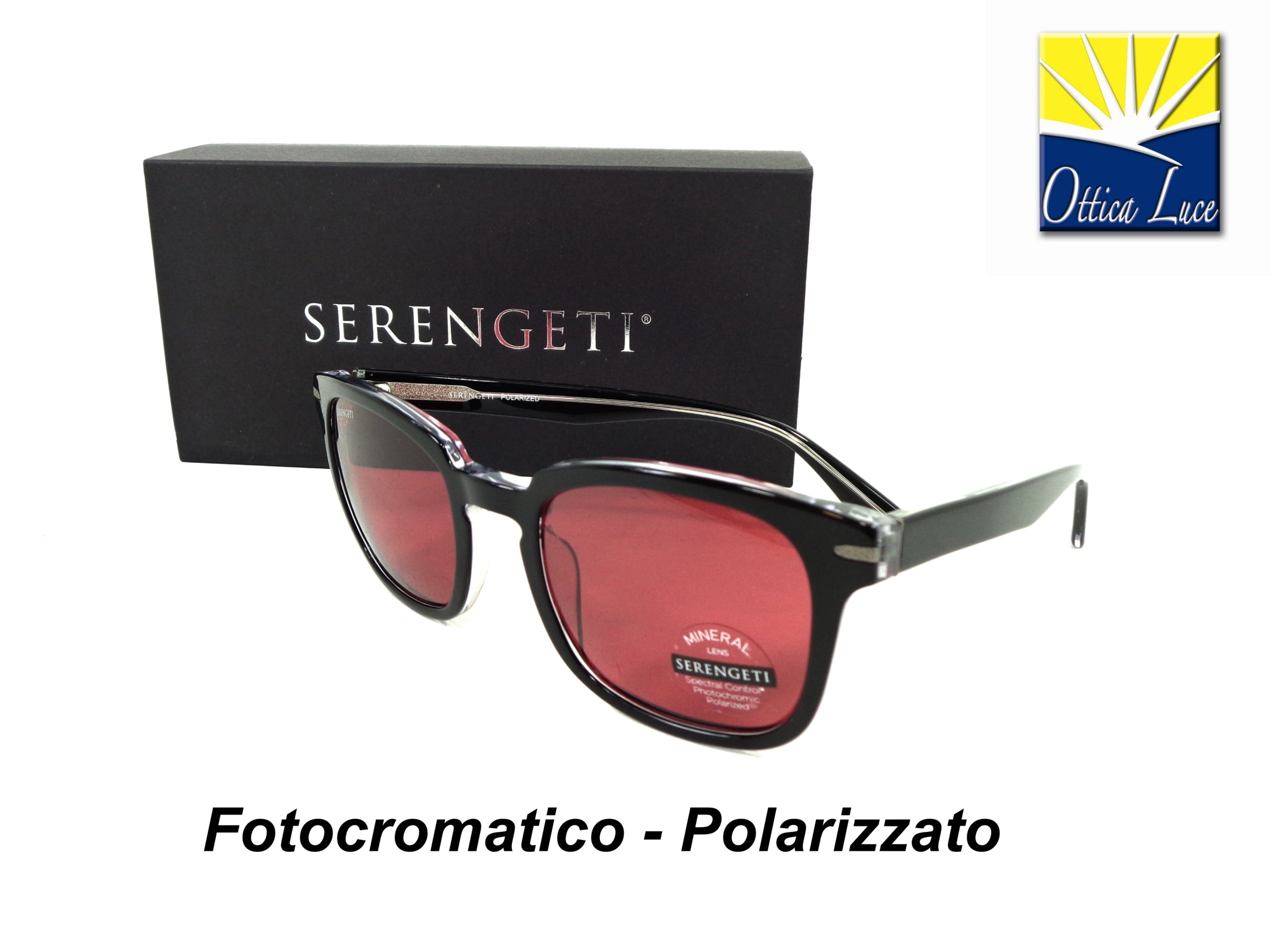 SERENGETI - Ethan   SS575001 Polarizzato Fotocromatico Sedona Mineral Lens Guida Pesca Sport 575001
