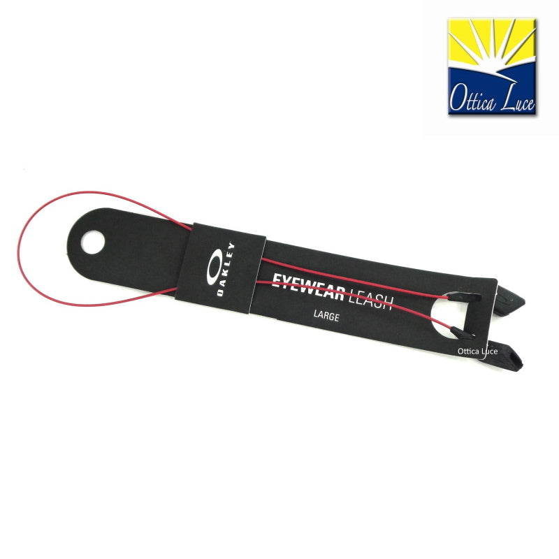 Cordino Laccetto Laccio Rosso per occhiali OAKLEY Large