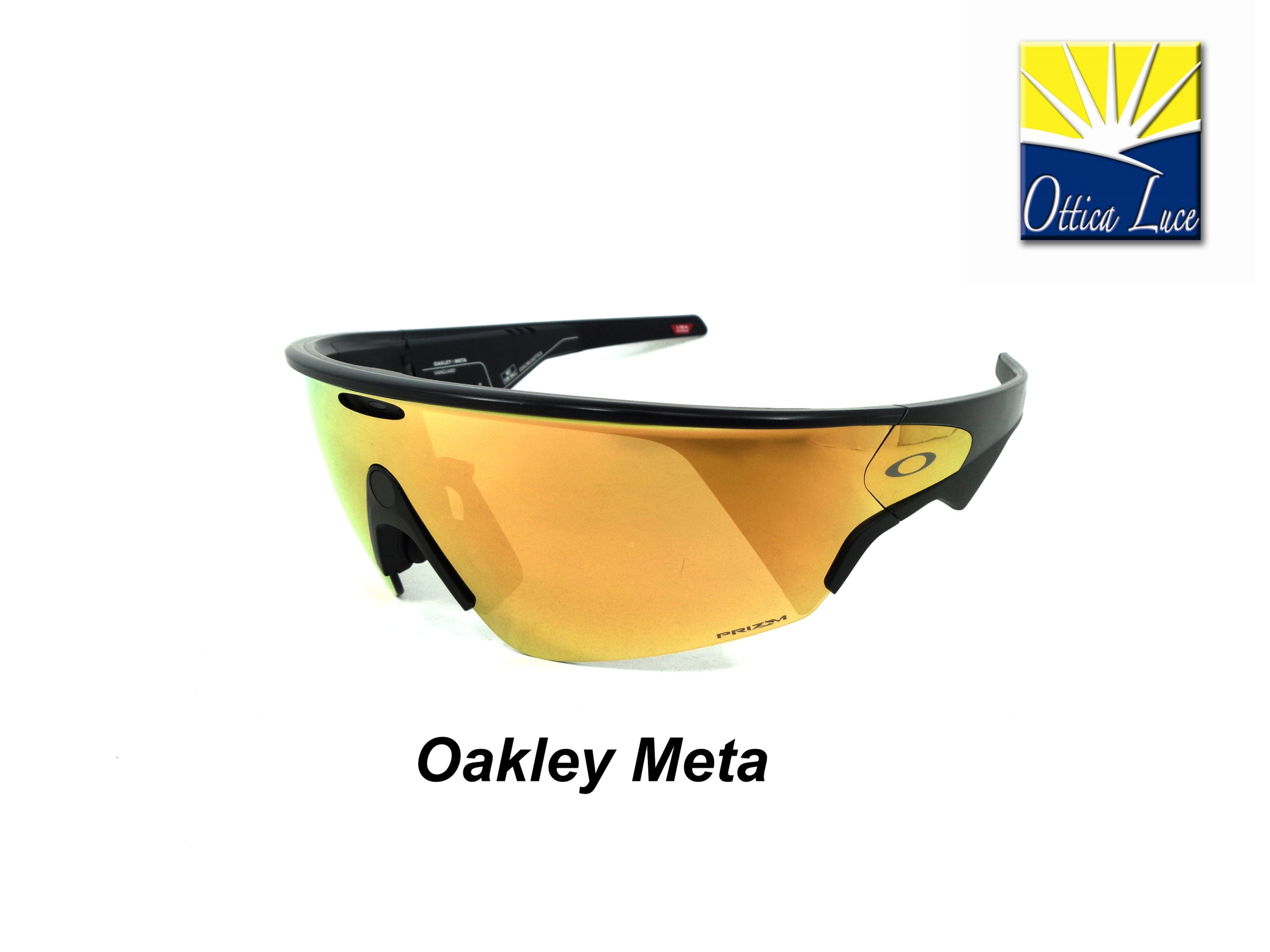 OAKLEY META Vanguard 8001 04  Black Cycling Sport Racing Prizm 24K 800104