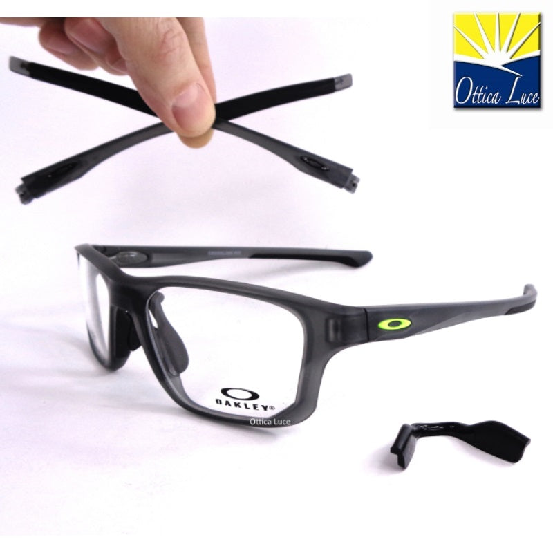 Occhiali da Vista OAKLEY - CROSSLINK FIT 8136 02 Sports Surfing Racing Cycling Eyewear Calibro 53 813602