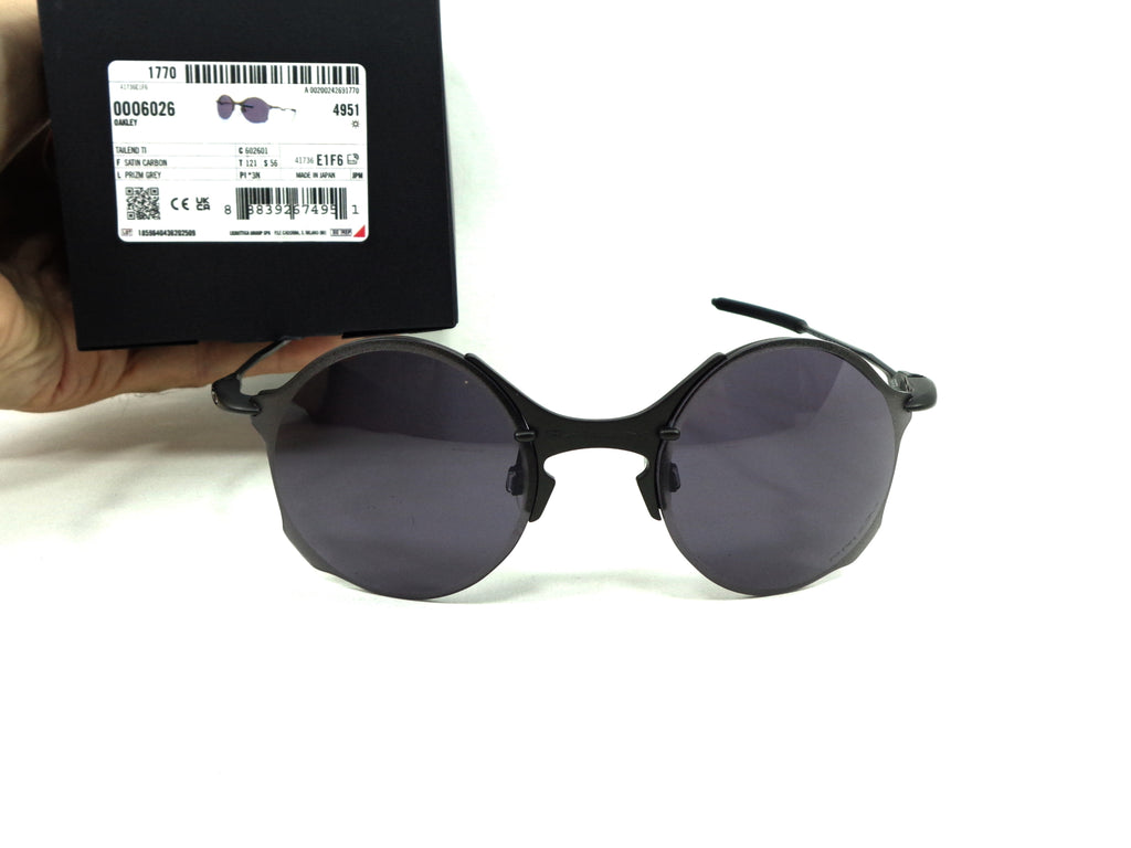 OAKLEY - Tailend Ti  6026 01  Titanium Cycling Sport Racing Prizm Grey 602601