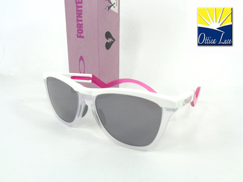 OAKLEY - Frogskins Hybrid 9289 10 Serie Speciale Fortnite Cycling Sport Racing Prizm  Black 928910