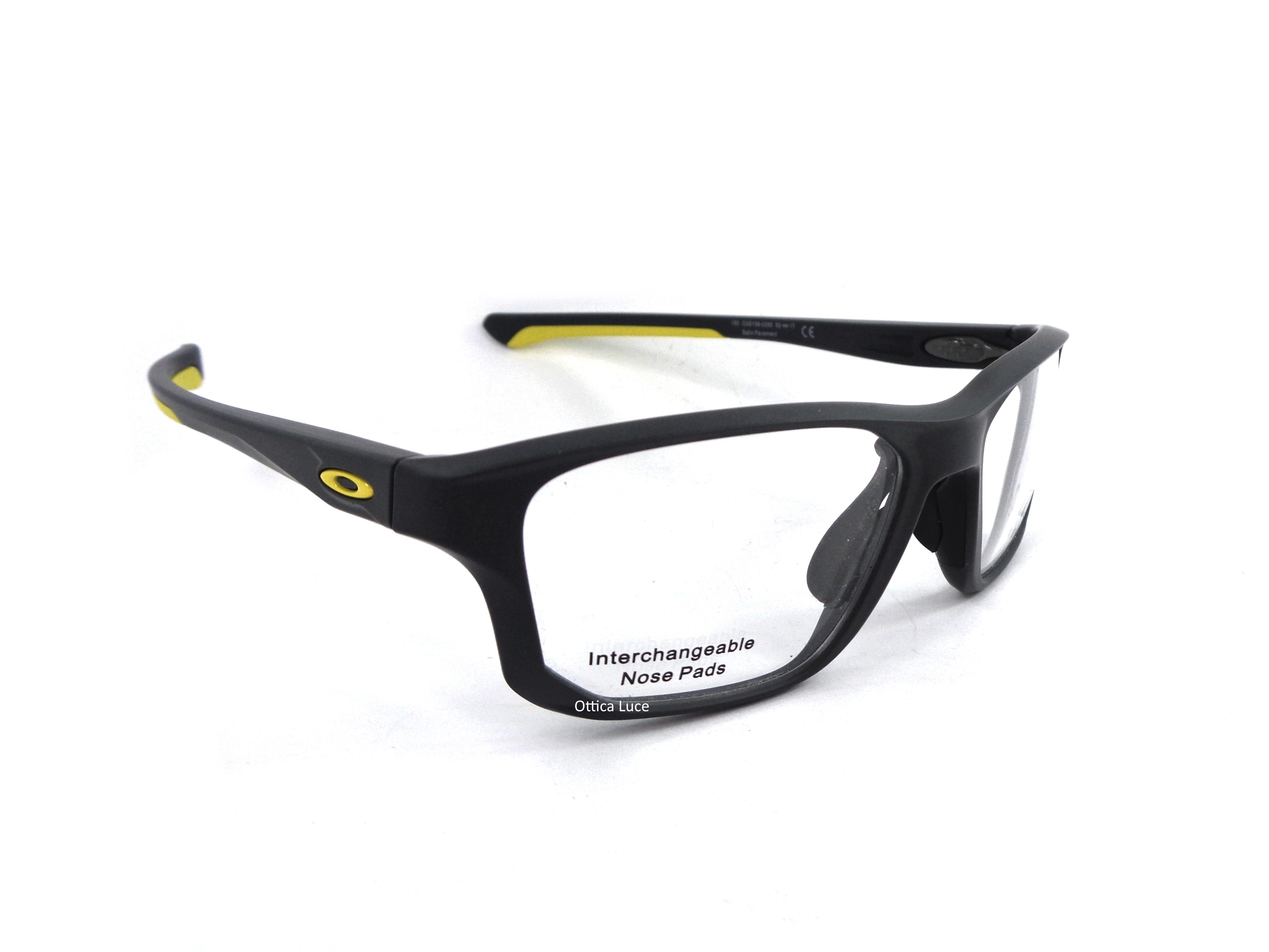 Occhiali da Vista OAKLEY - CROSSLINK FIT 8136 03 Sports Surfing Racing Cycling Eyewear Calibro 55 813603