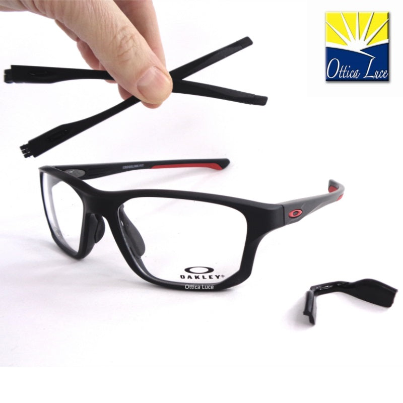 Occhiali da Vista OAKLEY - CROSSLINK FIT 8136 04 Sports Surfing Racing Cycling Eyewear Calibro 55 813604