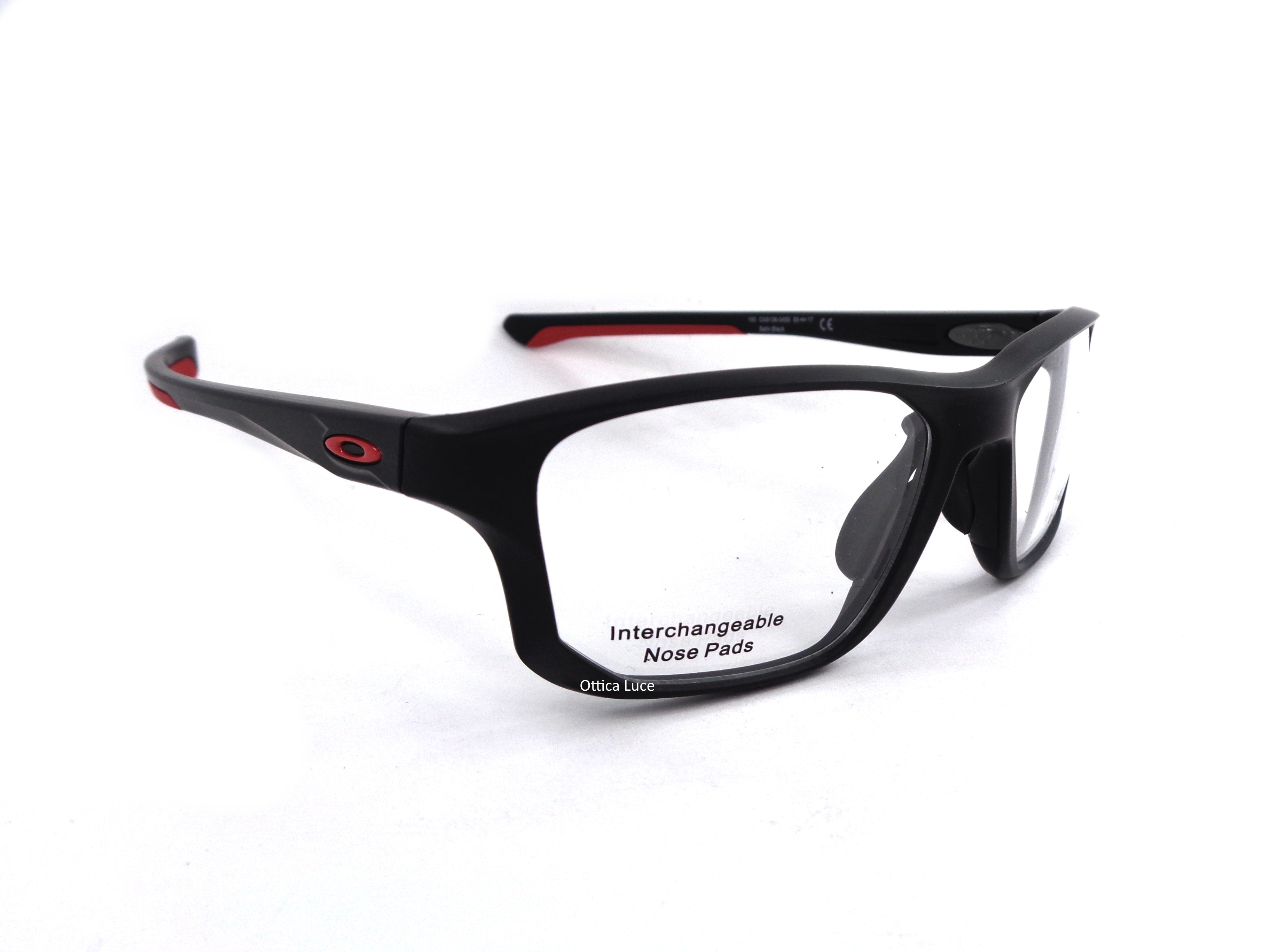 Occhiali da Vista OAKLEY - CROSSLINK FIT 8136 04 Sports Surfing Racing Cycling Eyewear Calibro 55 813604