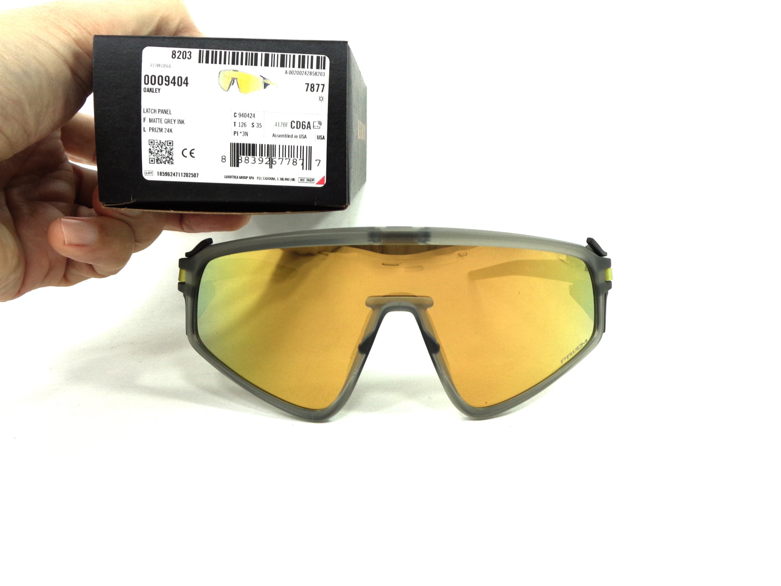 OAKLEY - Latch Panel 9404 24  Cycling Sport Racing  Prizm 24K 940424