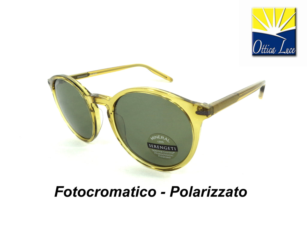 SERENGETI - Leonora SS028008 Polarizzato Fotocromatico Mineral 555NM   028008 Bio Acetato