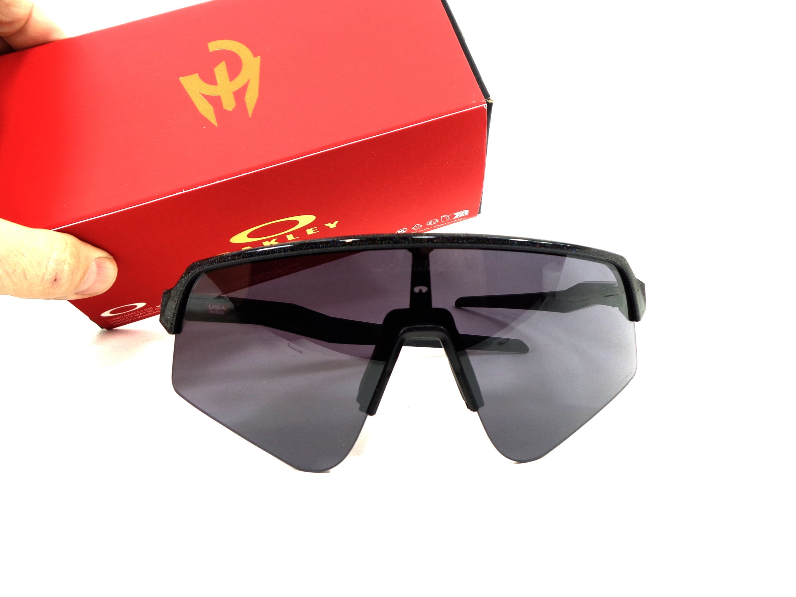 OAKLEY - Sutro Lite Sweep 9465 34  Mahomes Signature Cycling Sport Racing Prizm Black 946534