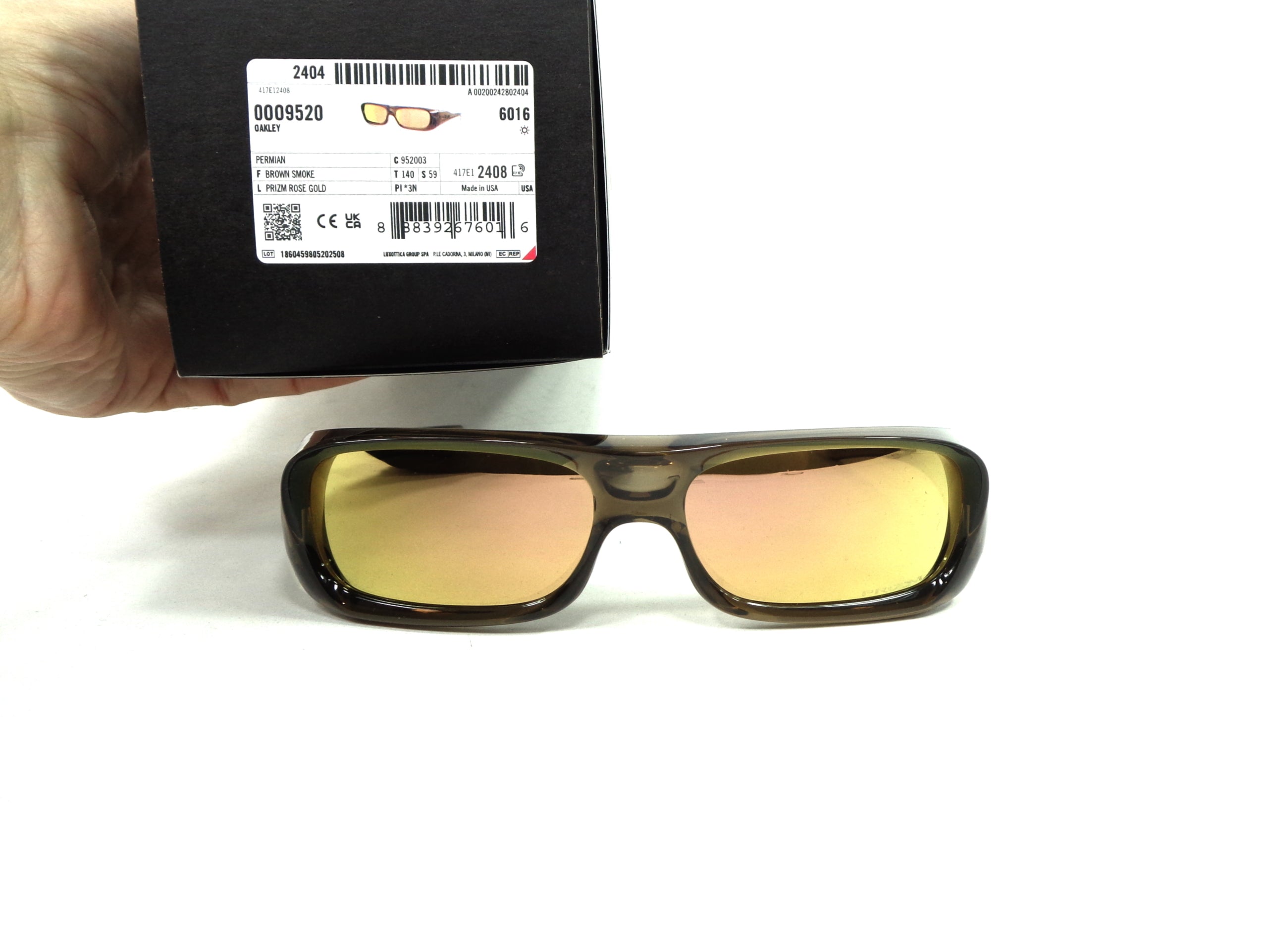 OAKLEY - Permian  9520 03  Cycling Sport Racing  Prizm Rose Gold 952003