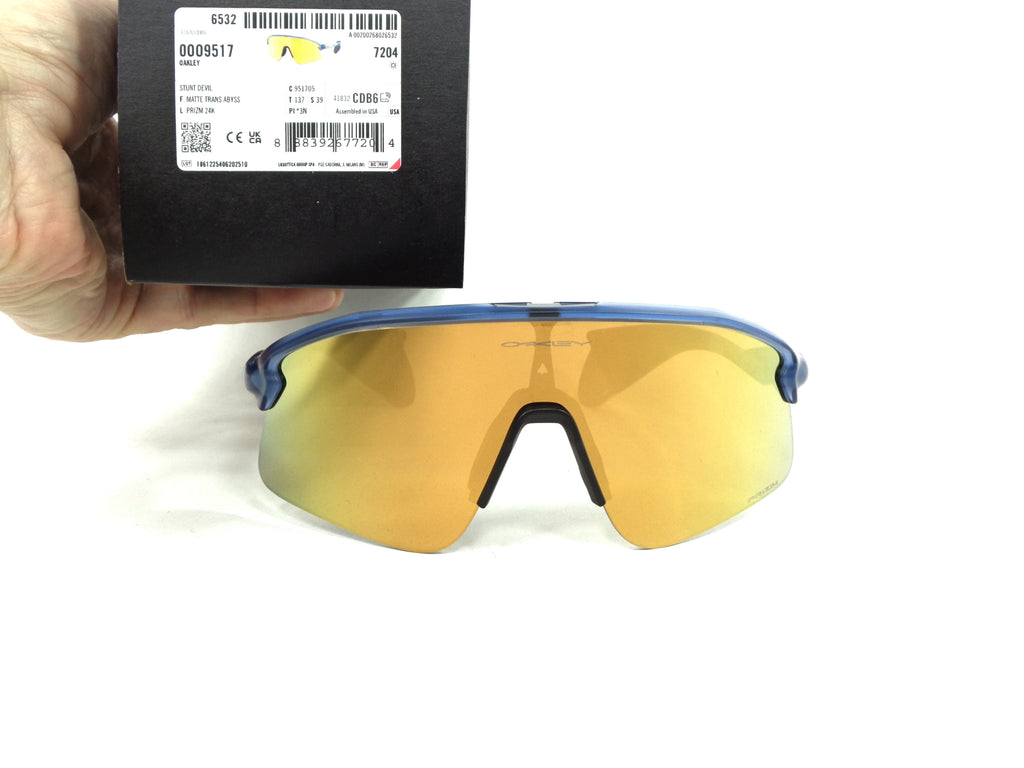 OAKLEY  Stunt Devil  9517 05  Prizm 24K Sport Racing Cycling 951705