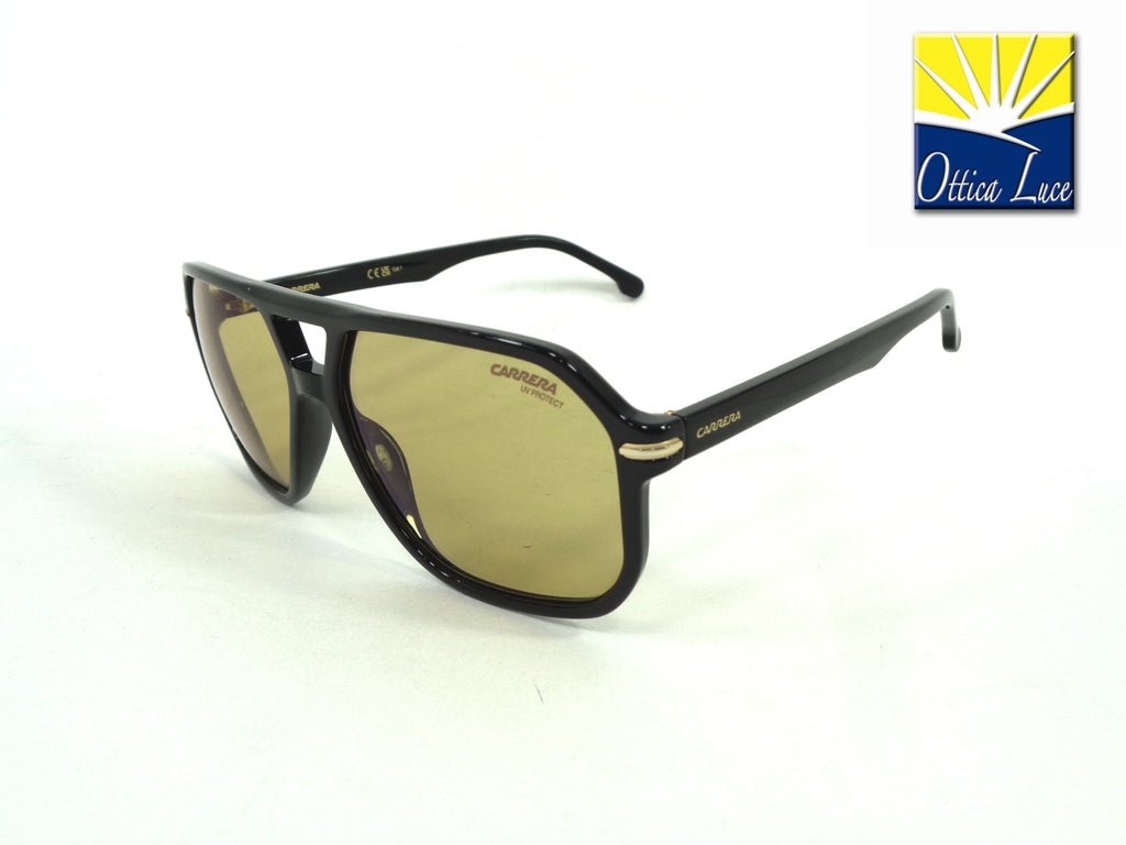 CARRERA - 302/S 71CMJ  Black/Yellow  Vintage  302S 71CMJ