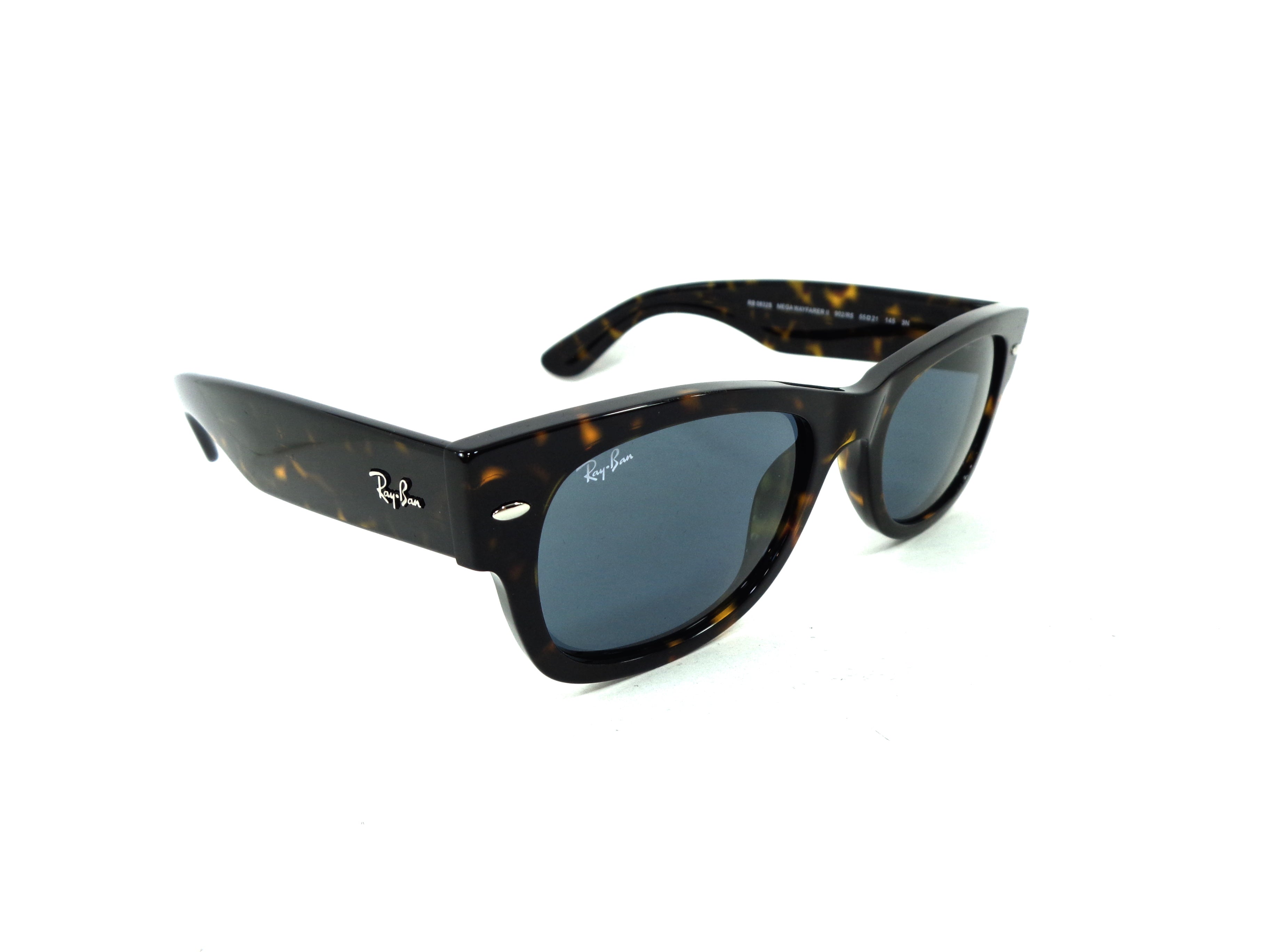 RAY BAN - Mega Wayfarer II 0832S 902/R5 Havana Blue 0832S902R5