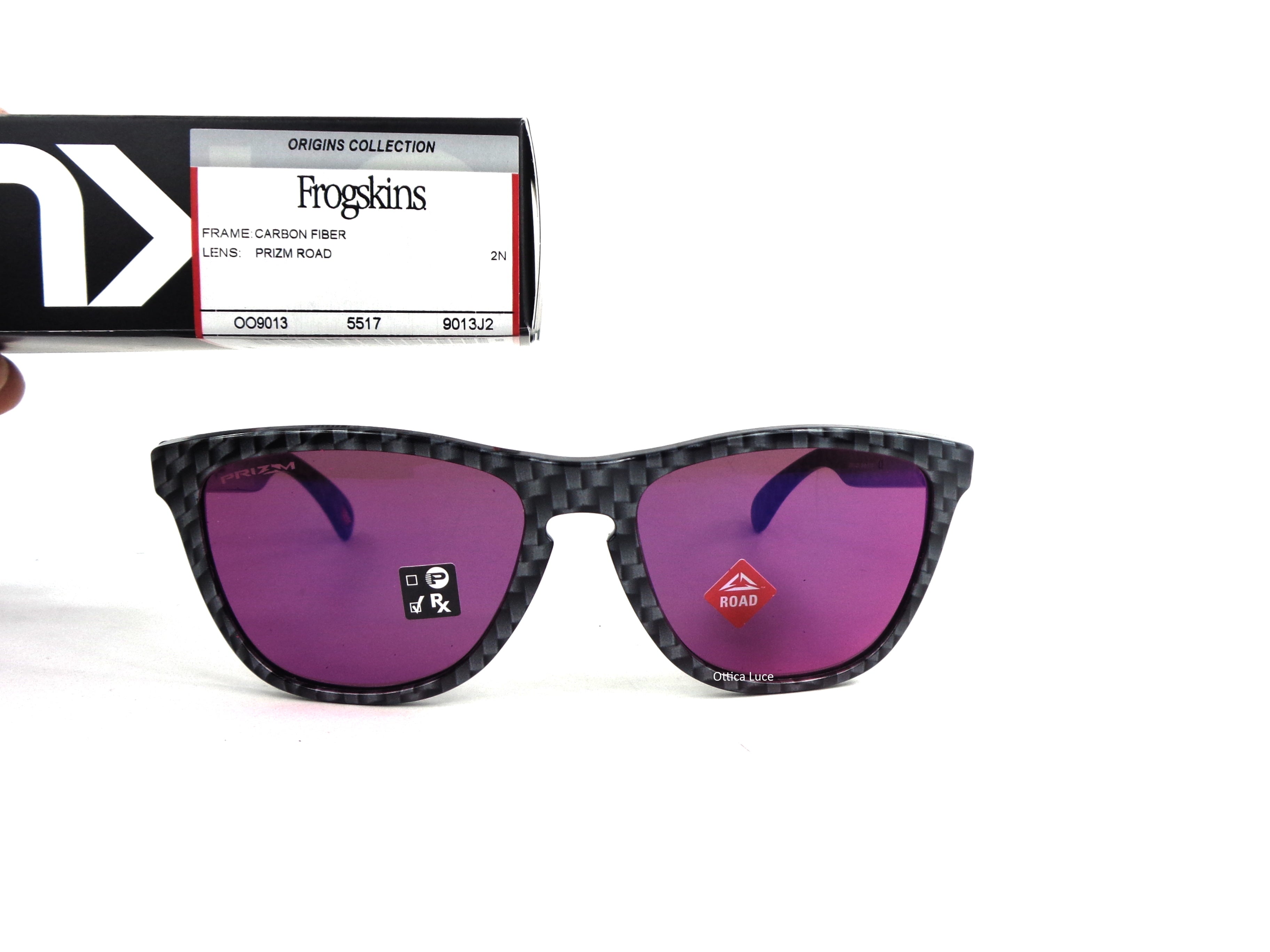 OAKLEY - Frogskins 9013 J2 Cycling Sport Racing Prizm Road 9013J2 Origins Collection